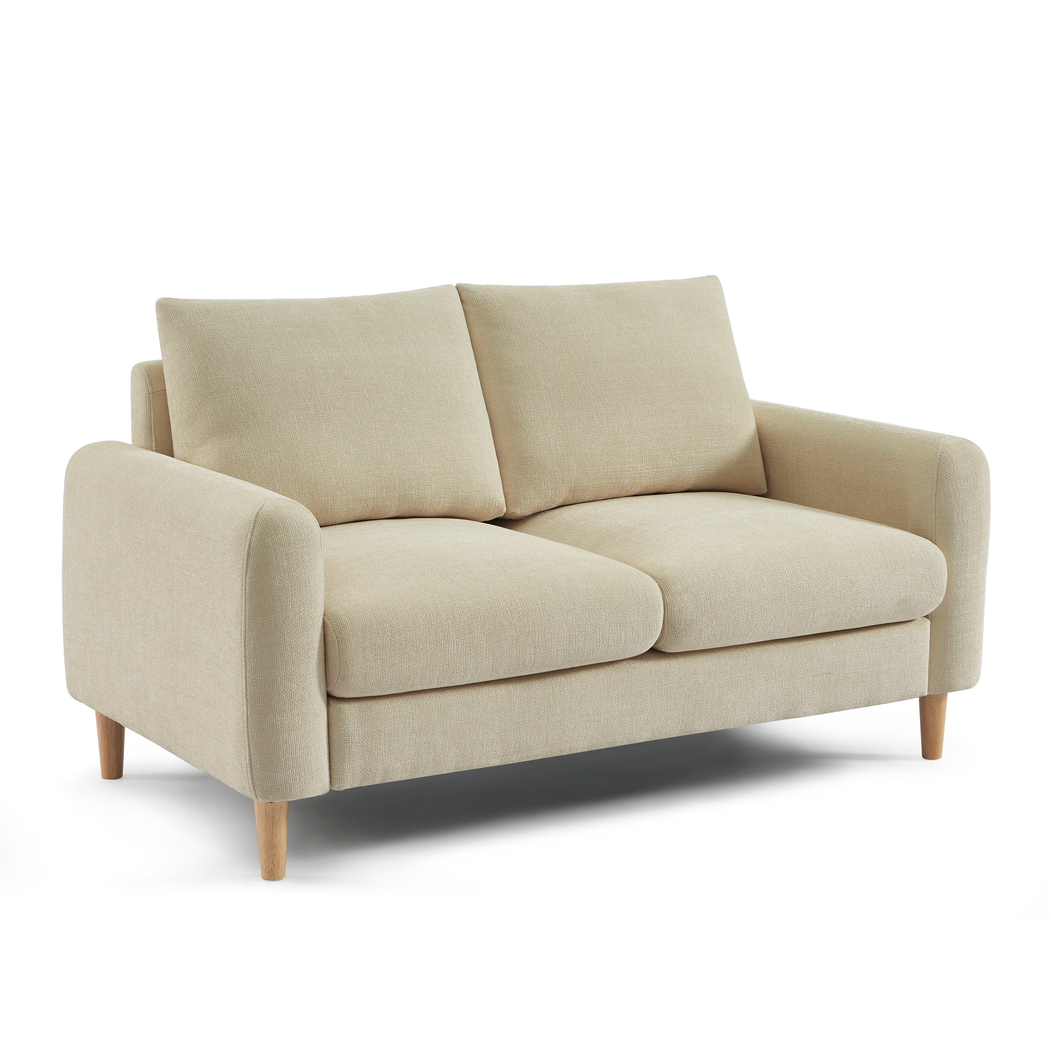 CALIBA 3-Seater + 2-Seater Sofa + 1-Armchair Set – Fabric Living Room Furniture