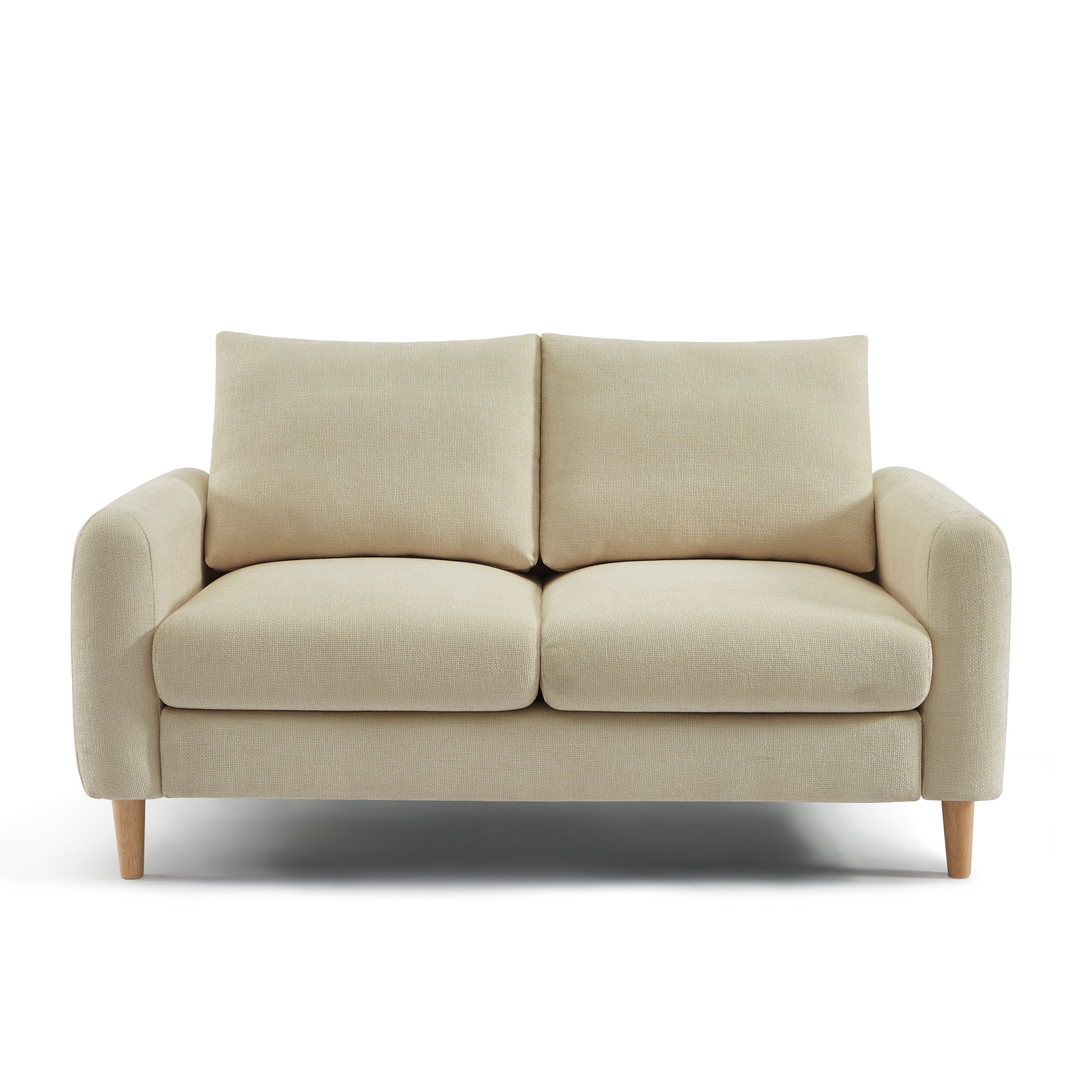 CALIBA 2-Seater Sofa – Chenille Fabric Living Room Furniture