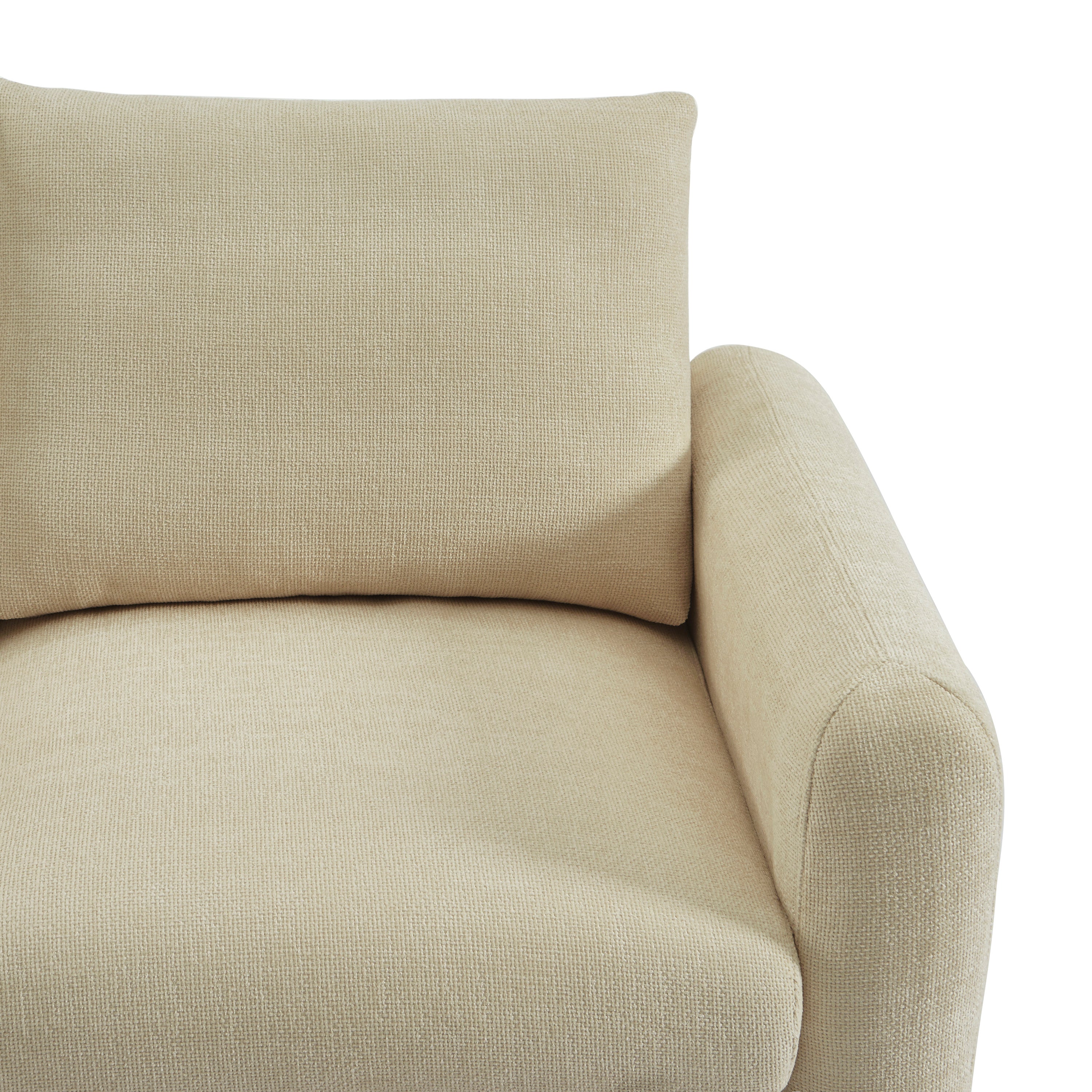 CALIBA 2-Seater Sofa – Chenille Fabric Living Room Furniture