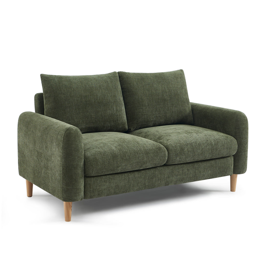 CALIBA 2-Seater Sofa – Chenille Fabric Living Room Furniture