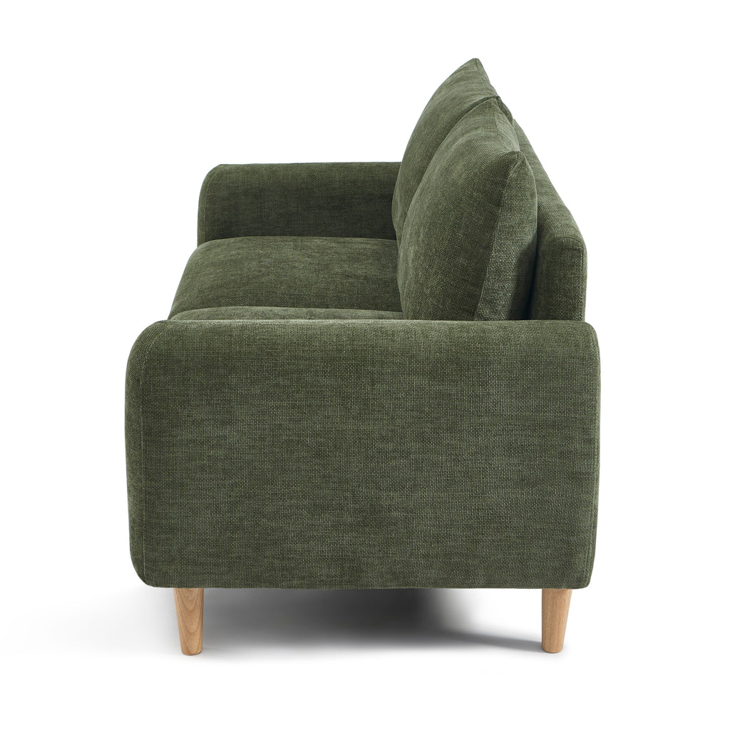 CALIBA 3-Seater + 2-Seater Sofa + 1-Armchair Set – Fabric Living Room Furniture