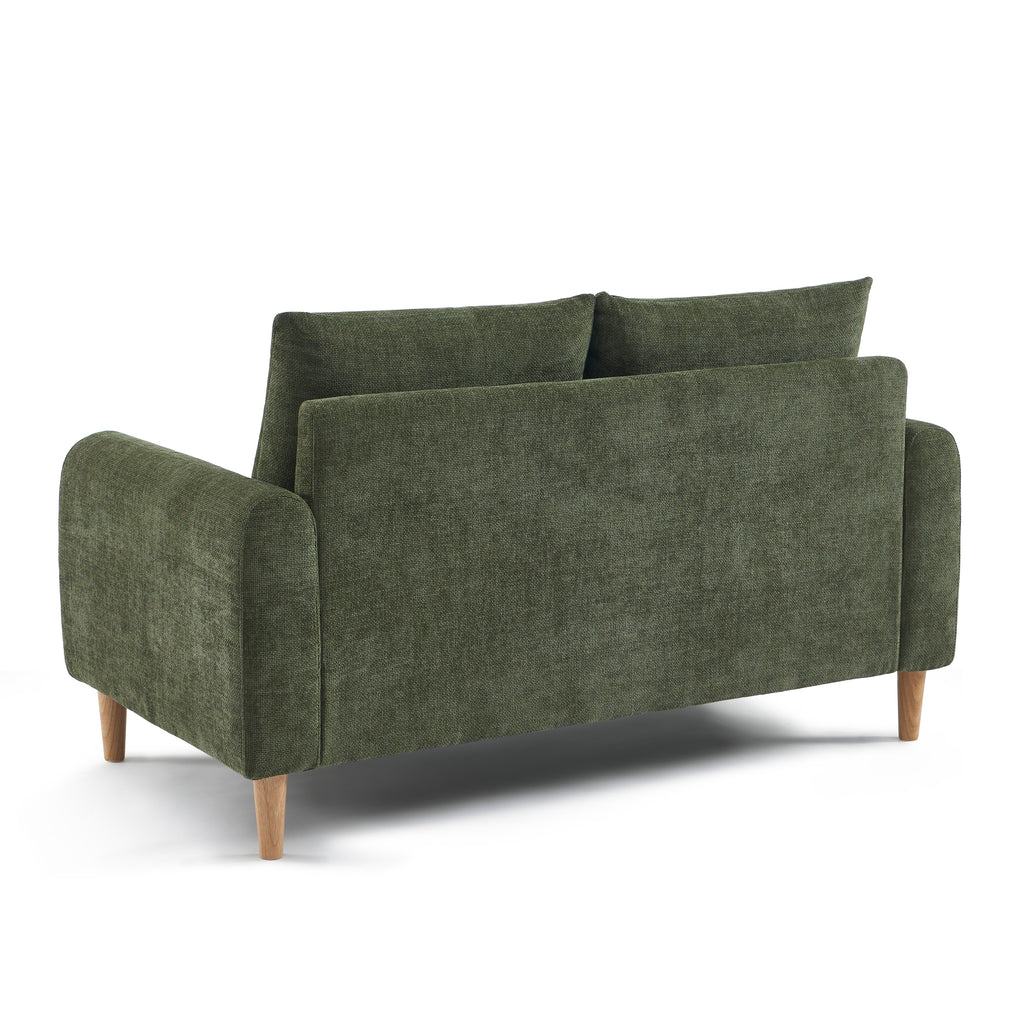 CALIBA 2-Seater Sofa – Chenille Fabric Living Room Furniture