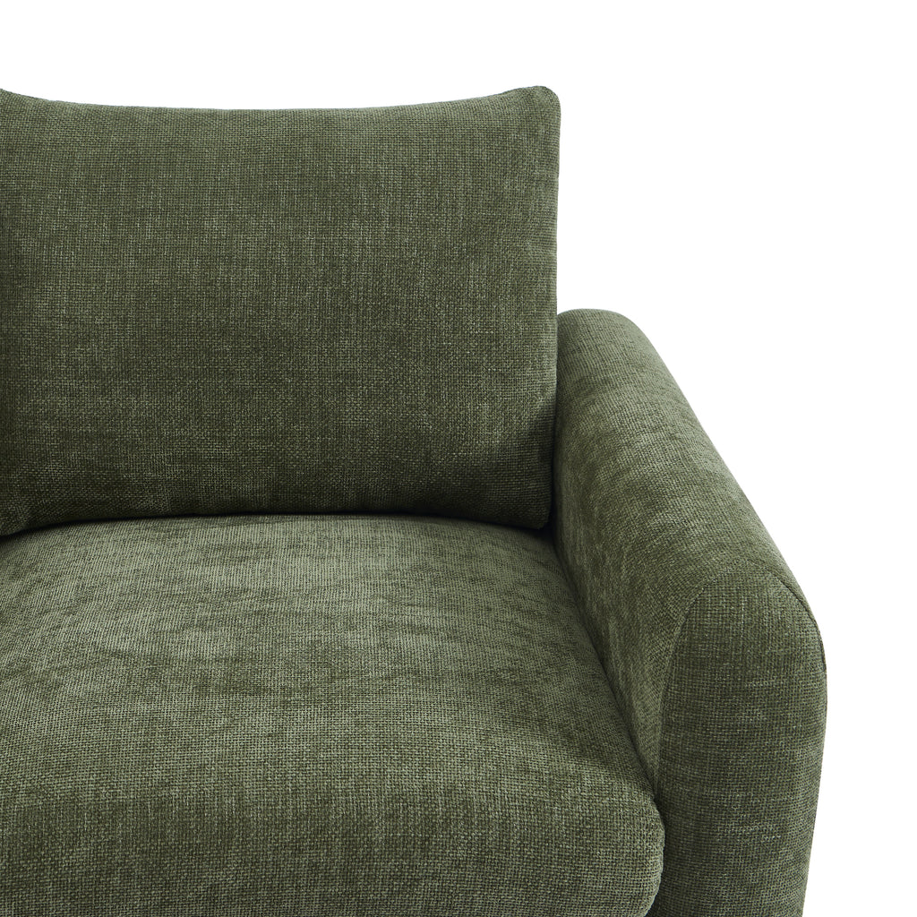 CALIBA 2-Seater Sofa – Chenille Fabric Living Room Furniture