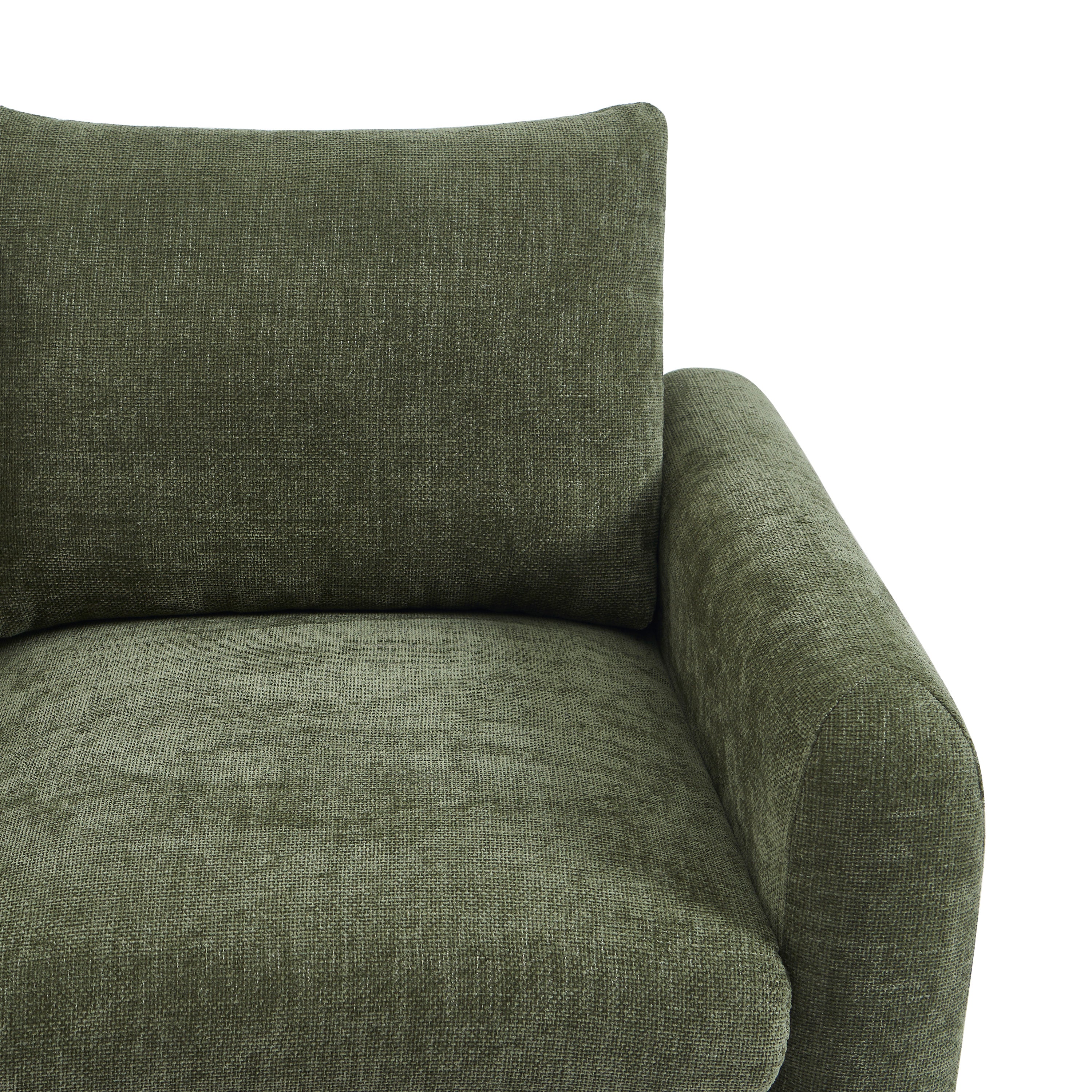 CALIBA 2-Seater Sofa – Chenille Fabric Living Room Furniture