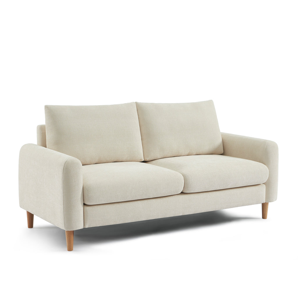 CALIBA 3-Seater + 2-Seater Sofa + 1-Armchair Set – Fabric Living Room Furniture