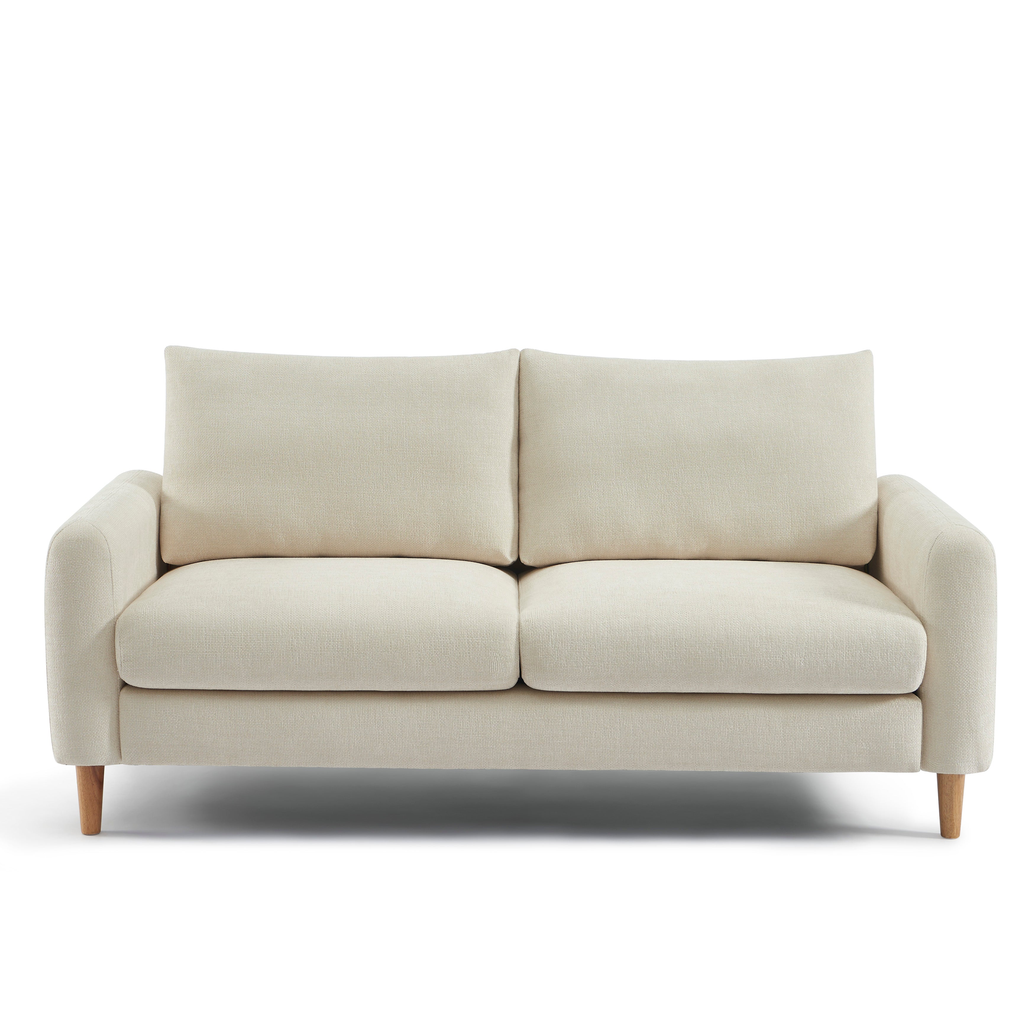 CALIBA 3-Seater + 2-Seater Sofa + 1-Armchair Set – Fabric Living Room Furniture