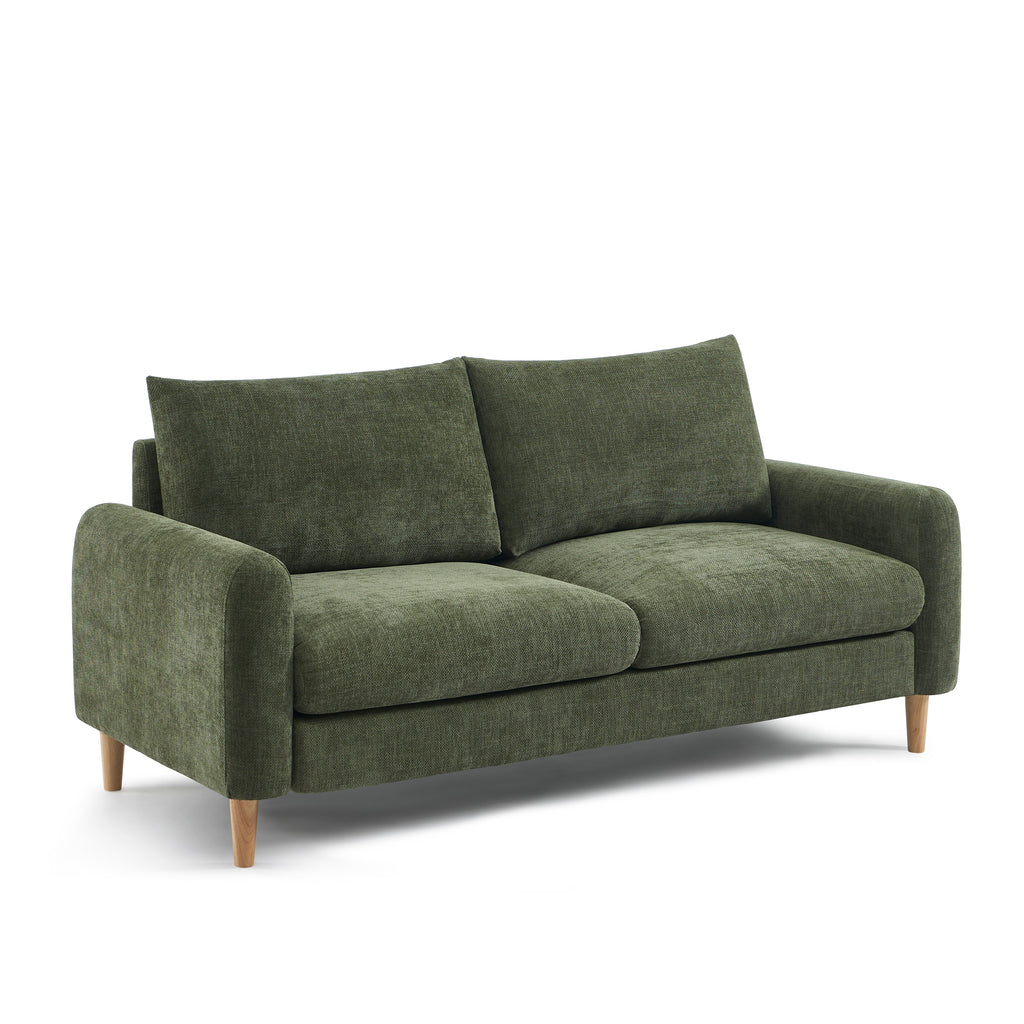 CALIBA 3-Seater Sofa – Chenille Fabric Living Room Furniture