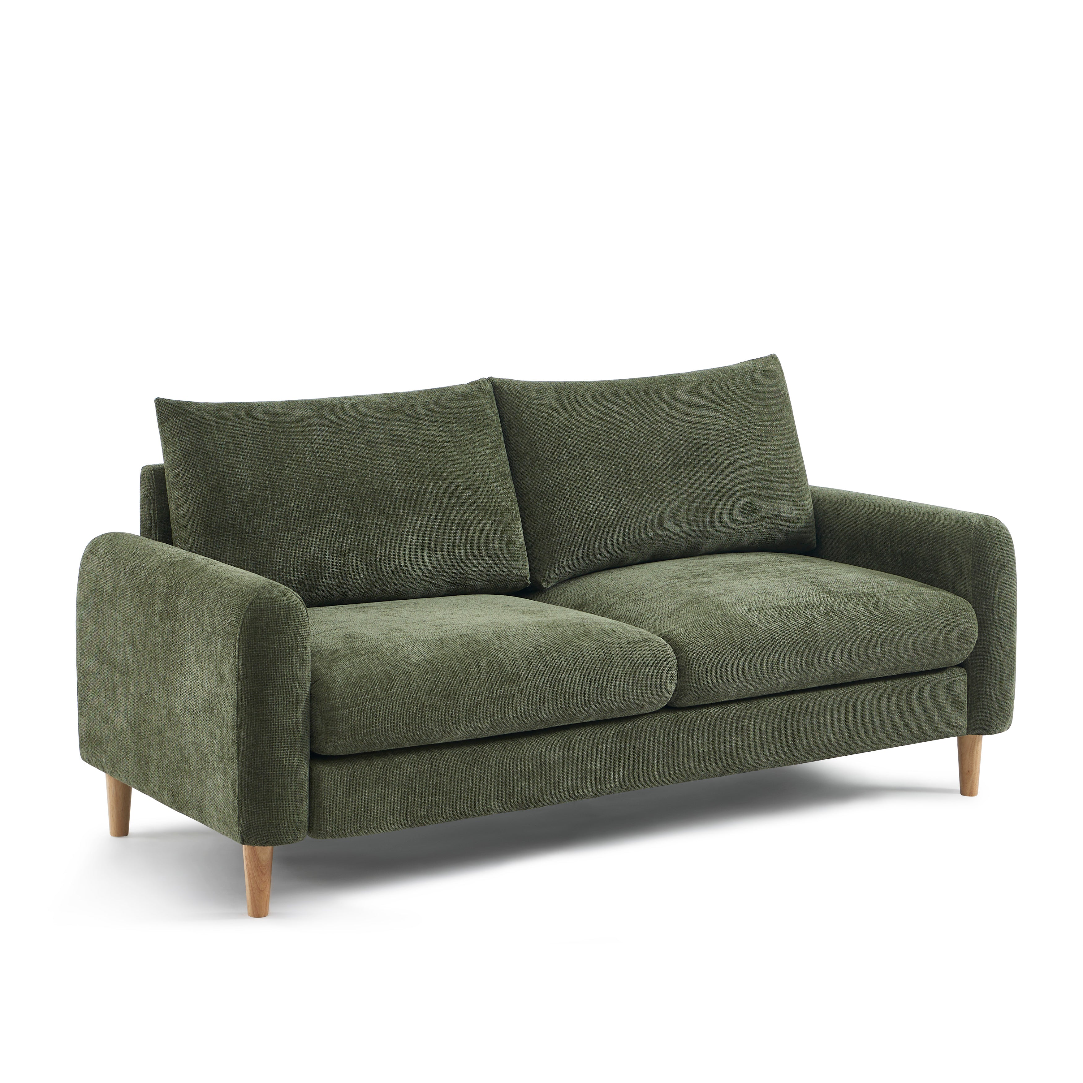 CALIBA 3-Seater Sofa – Chenille Fabric Living Room Furniture