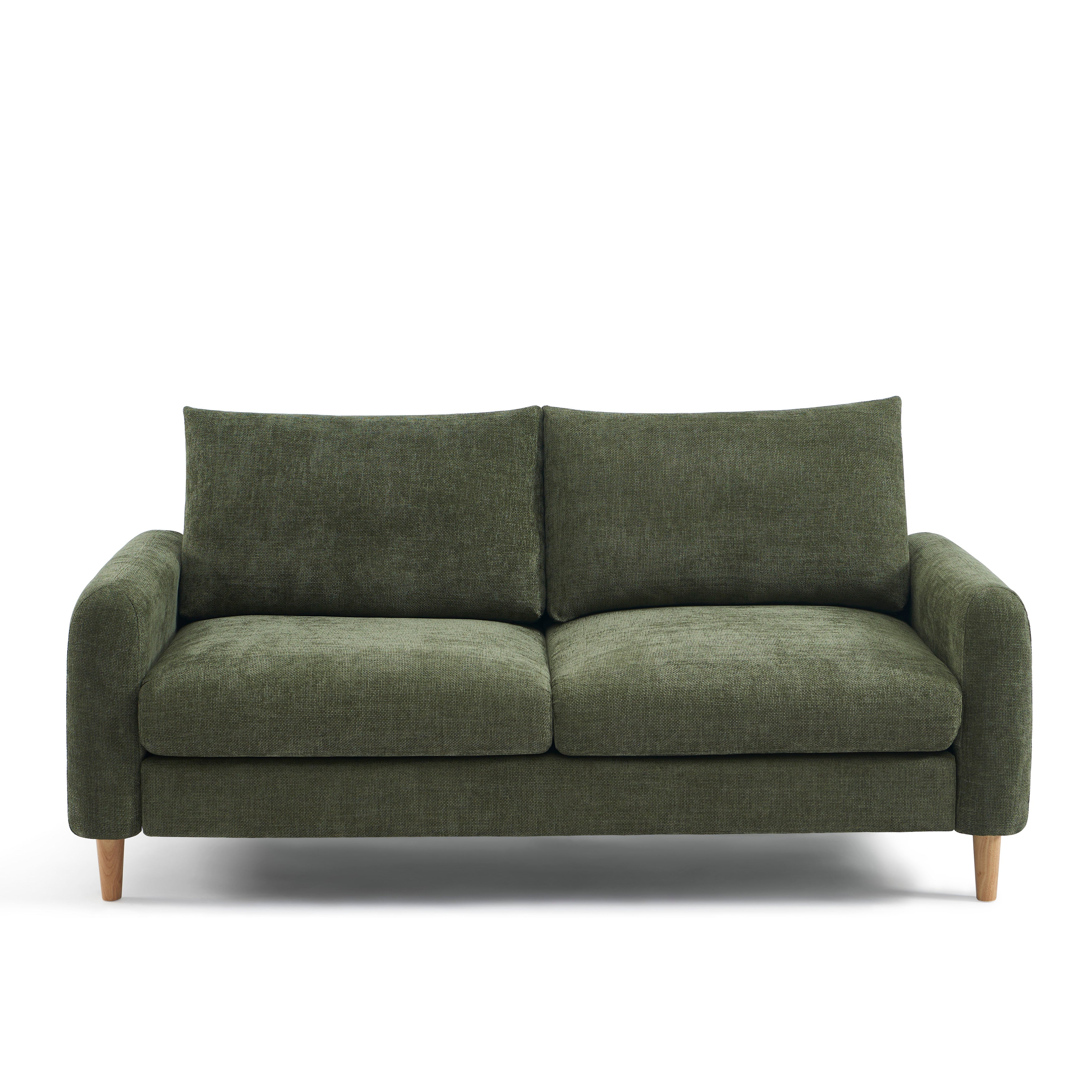 CALIBA 3-Seater Sofa – Chenille Fabric Living Room Furniture