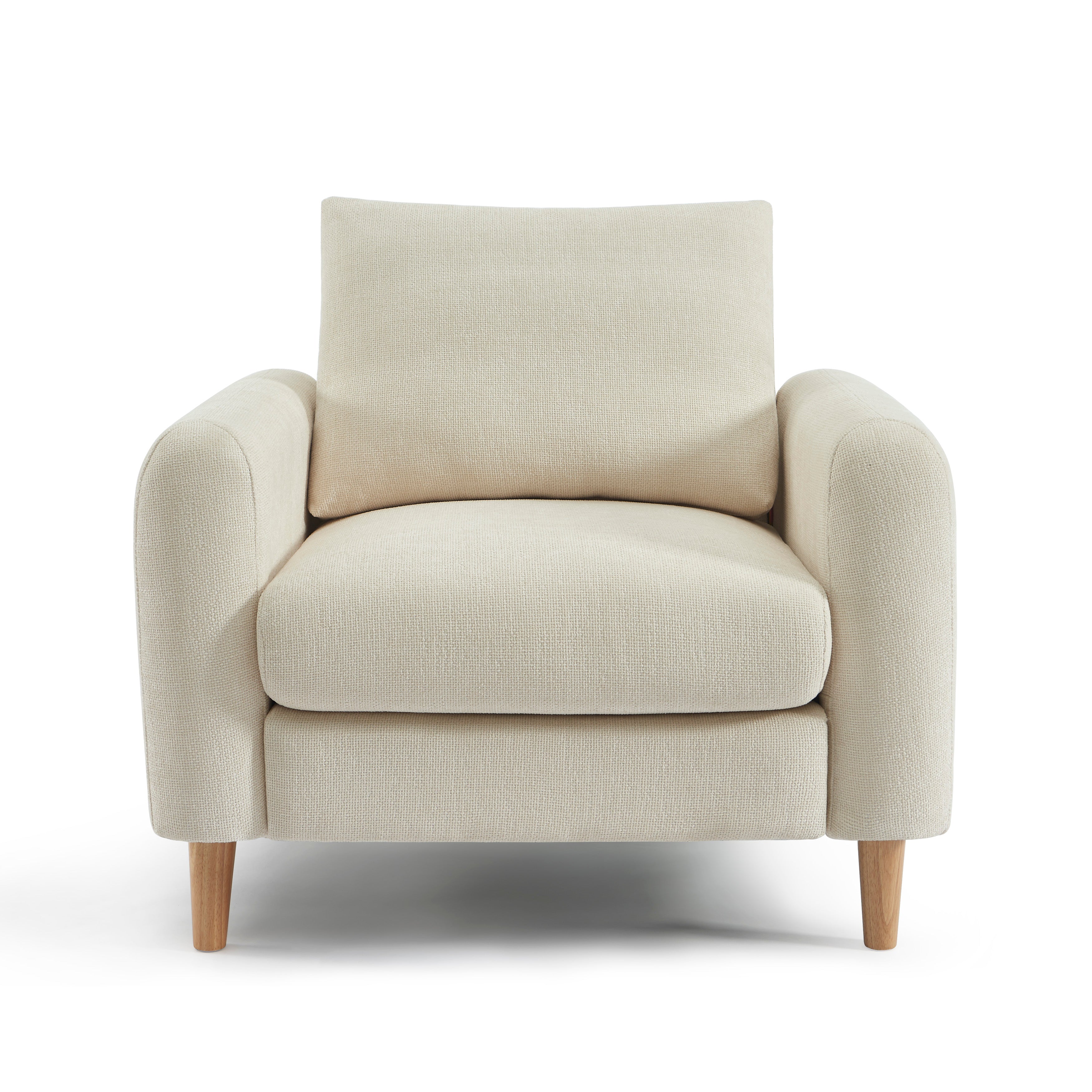 CALIBA 3-Seater + 2-Seater Sofa + 1-Armchair Set – Fabric Living Room Furniture