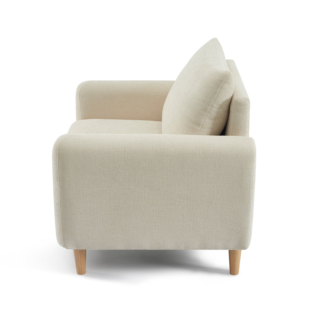 CALIBA 3-Seater + 2-Seater Sofa + 1-Armchair Set – Fabric Living Room Furniture