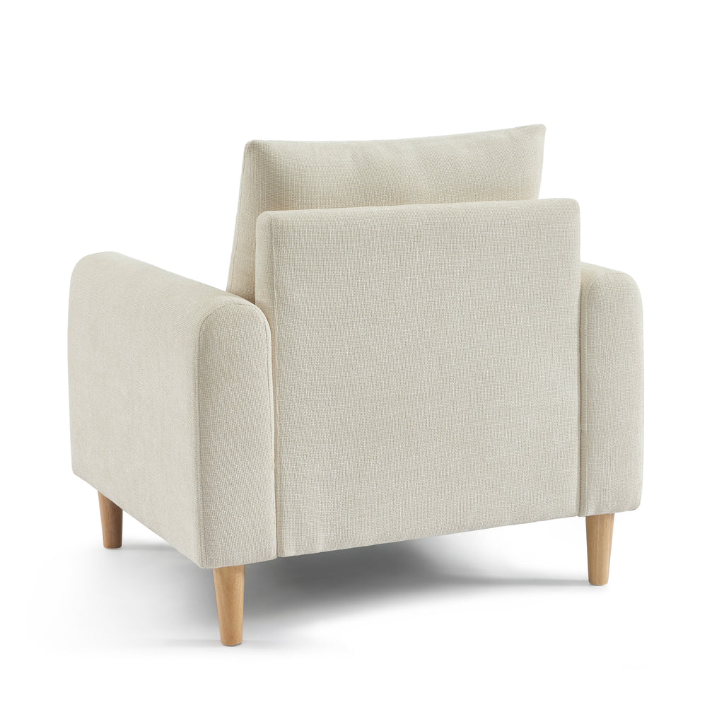 CALIBA 3-Seater + 2-Seater Sofa + 1-Armchair Set – Fabric Living Room Furniture