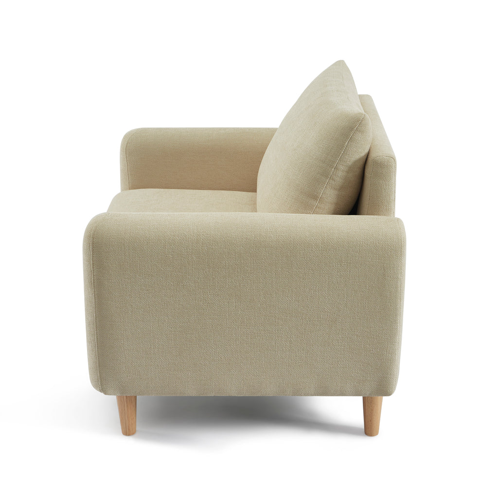 CALIBA Chenille Armchair – Contemporary Accent Chair For Modern Living Spaces