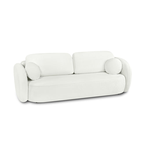 CARLOTTA Fabric Straight Sofa – Beige