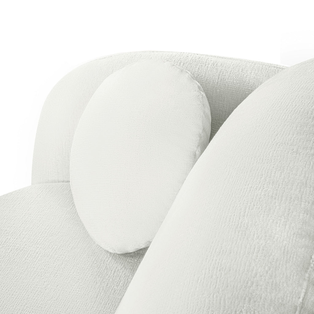 CARLOTTA Fabric Straight Sofa – Beige