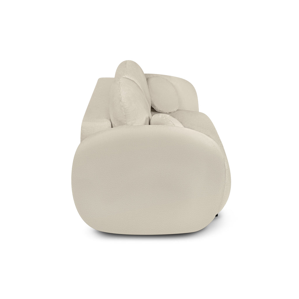 CARLOTTA Fabric Straight Sofa – Greige