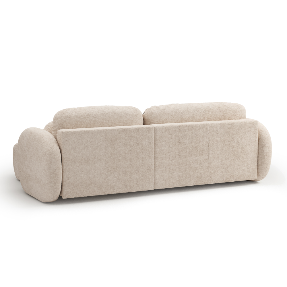 CARLOTTA Fabric Straight Sofa – Greige