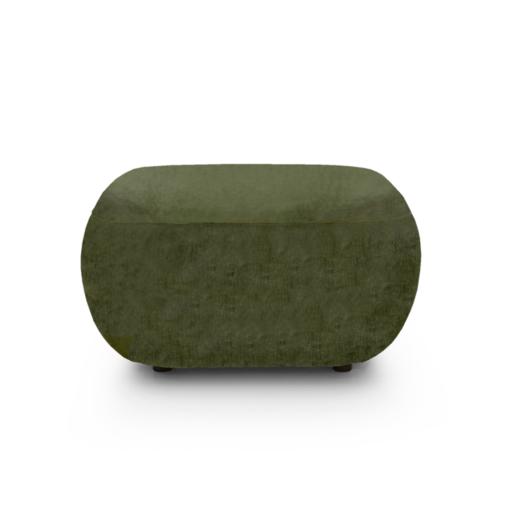 CARLOTTA Pouf - Green