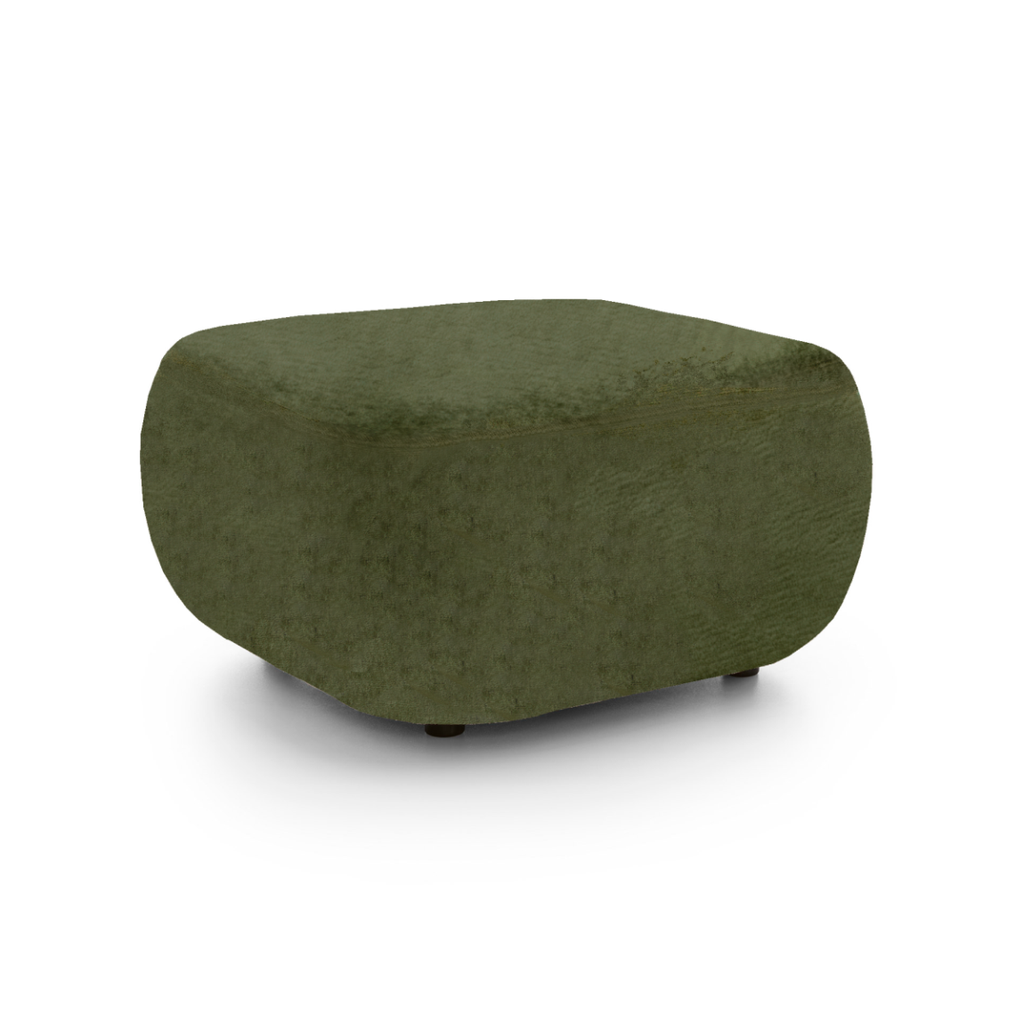 CARLOTTA Pouf - Green