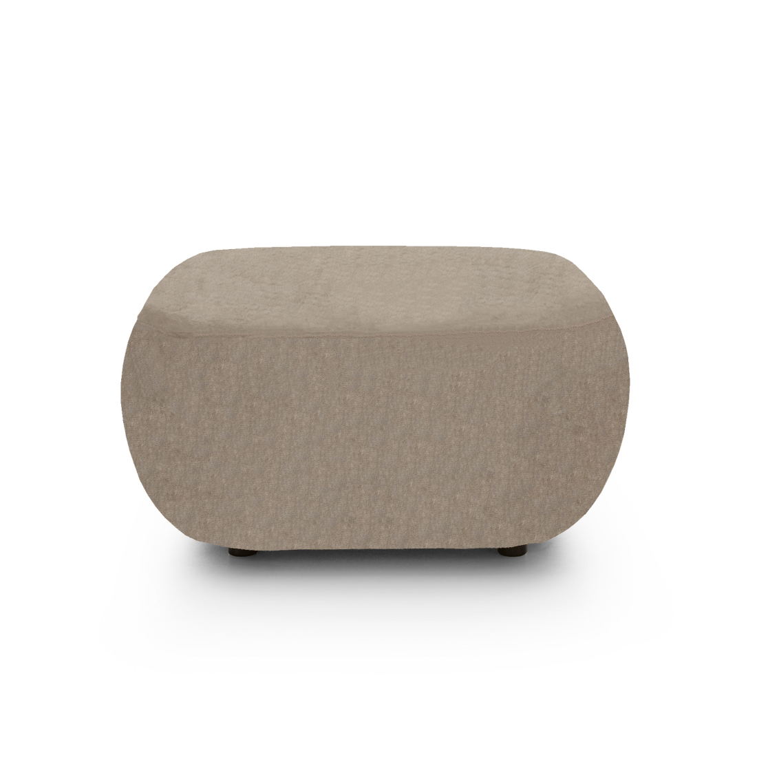 CARLOTTA Pouf - Taupe