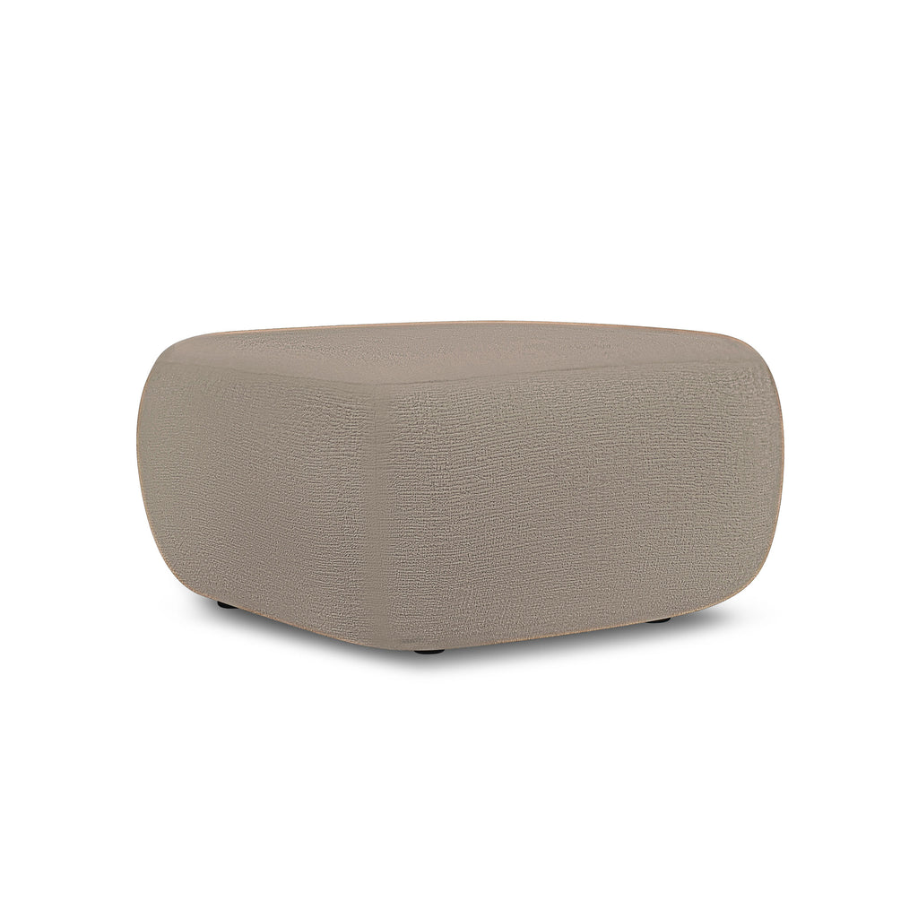 CARLOTTA Pouf - Taupe