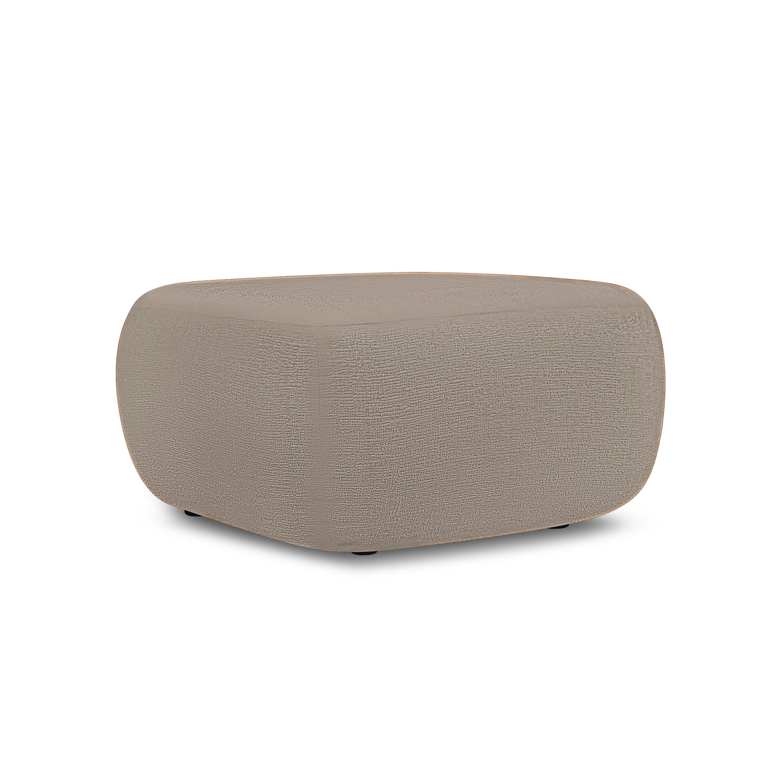 CARLOTTA Pouf - Taupe