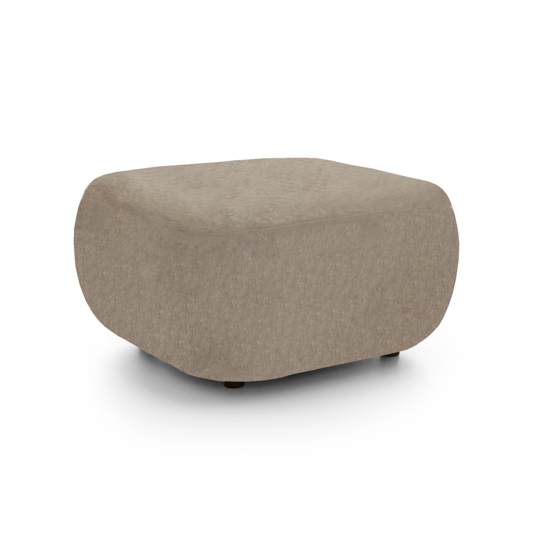 CARLOTTA Pouf - Taupe