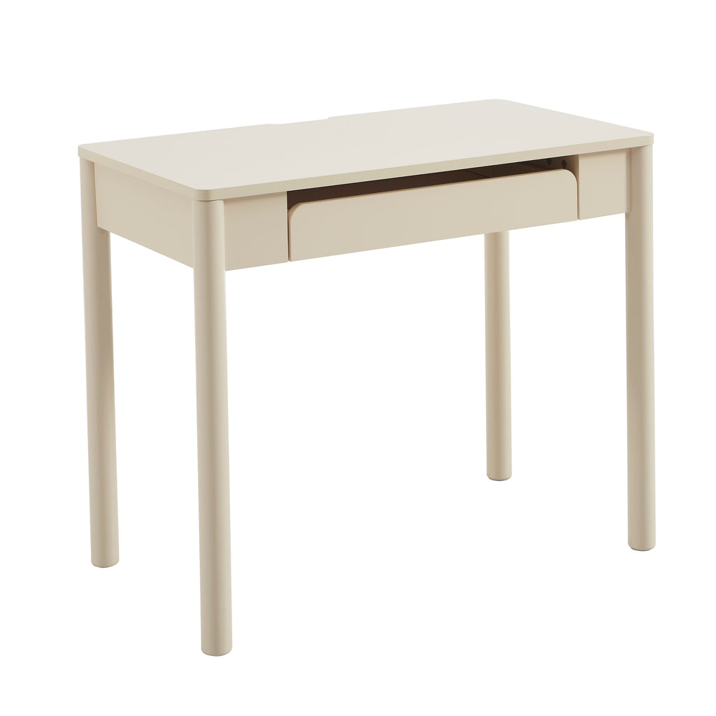 Kids Desk Celia Beige 1 Drawer 90cm – Beige