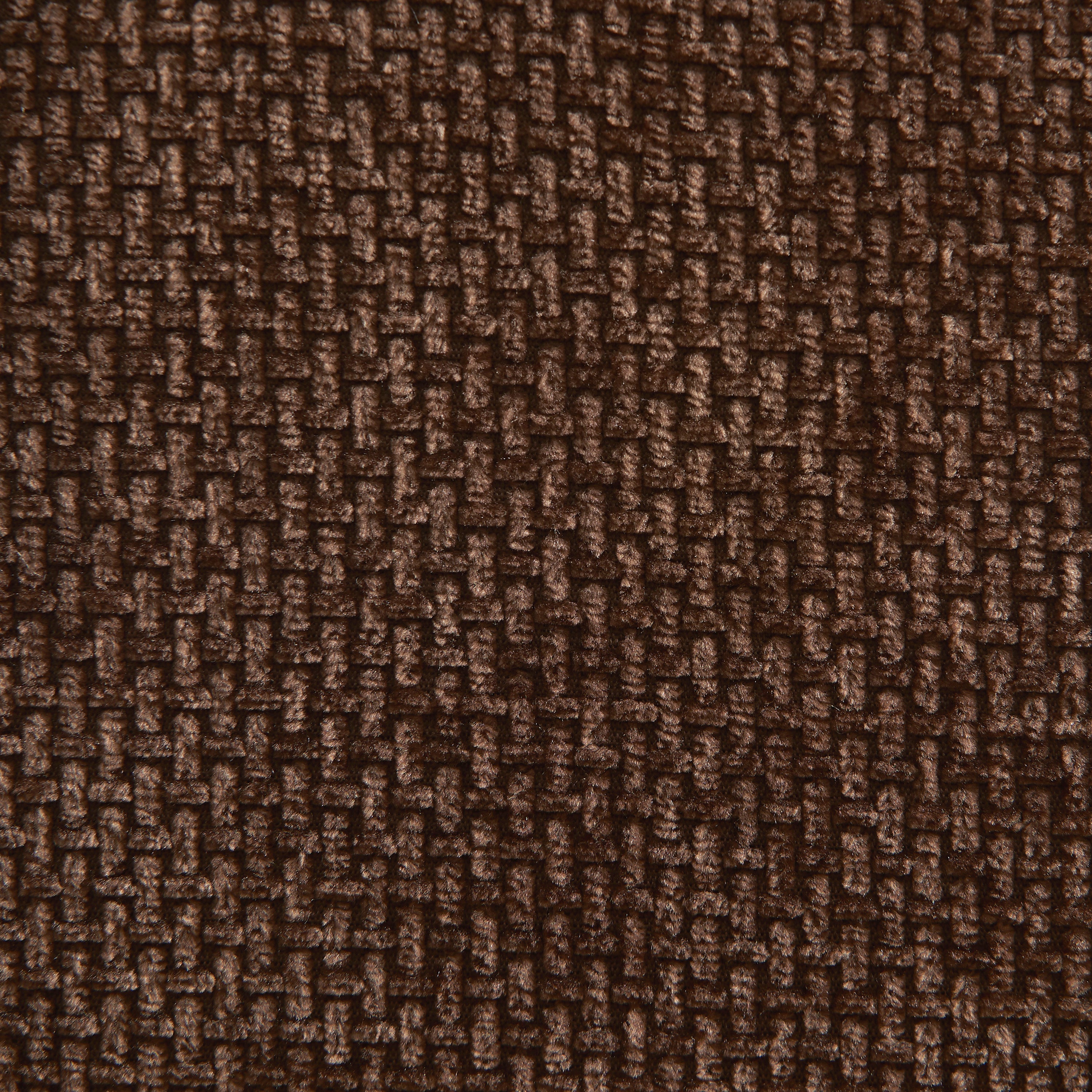 CIARA Set of 2 Upholstered Dining Chairs – Brown