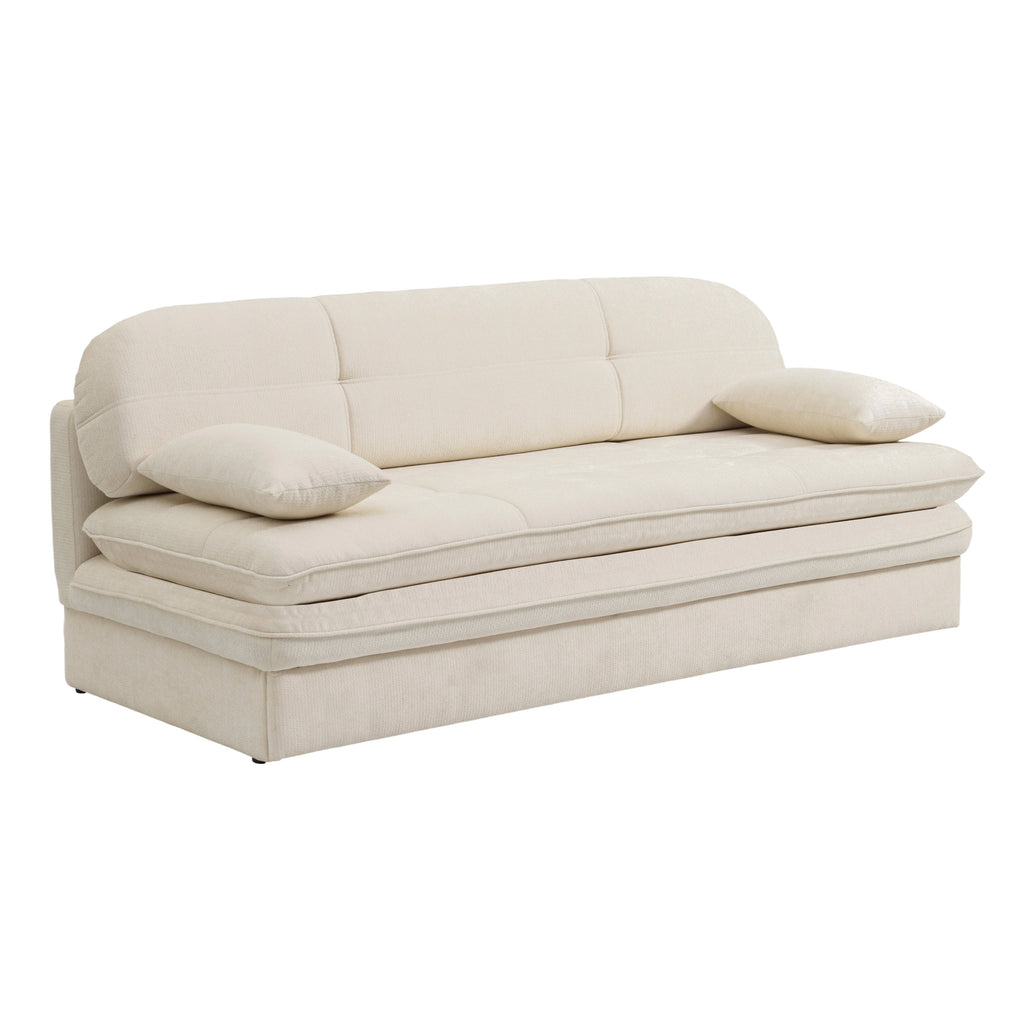 CILA Upholstered Sofa Bench – Beige