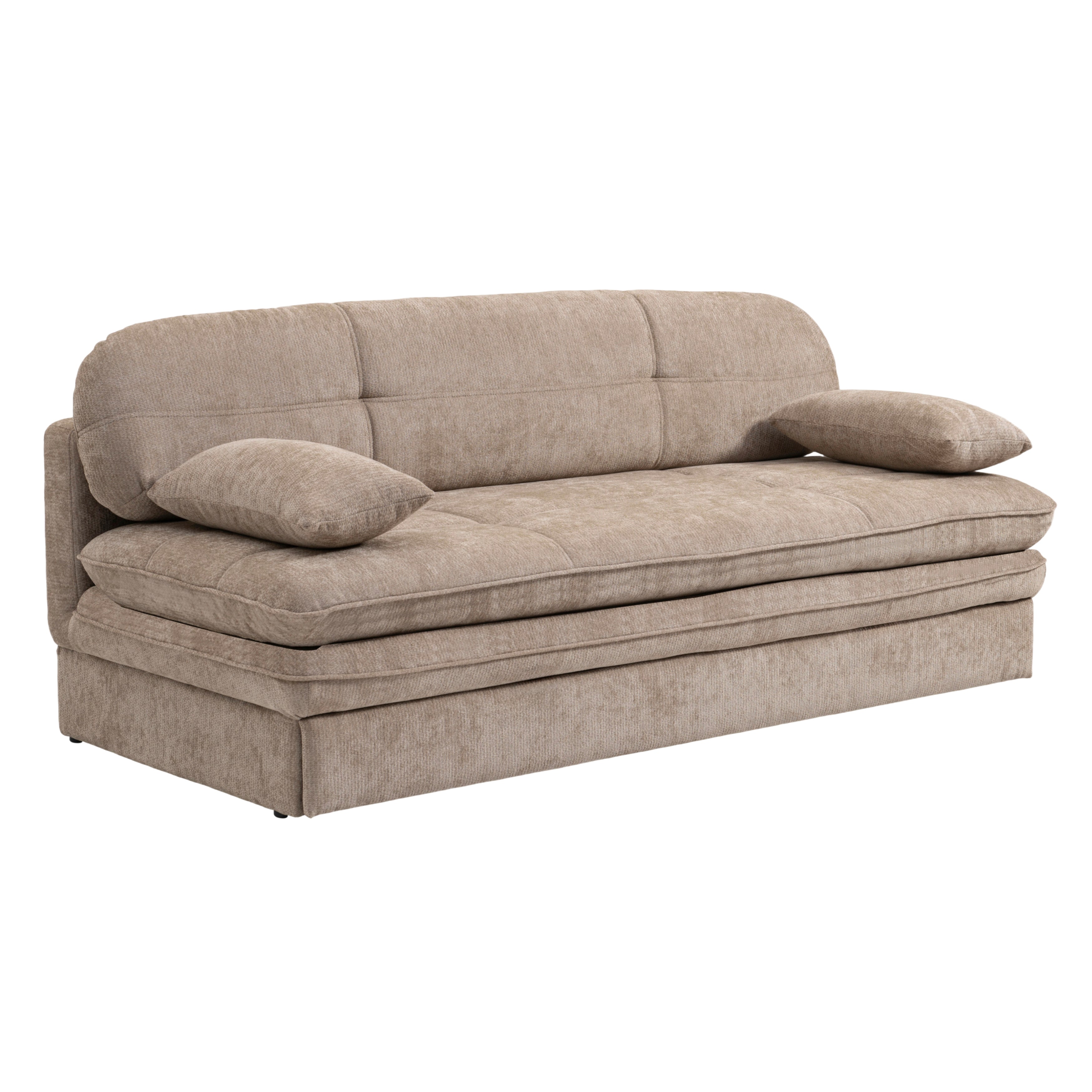 CILA Upholstered Sofa Bench – Brown