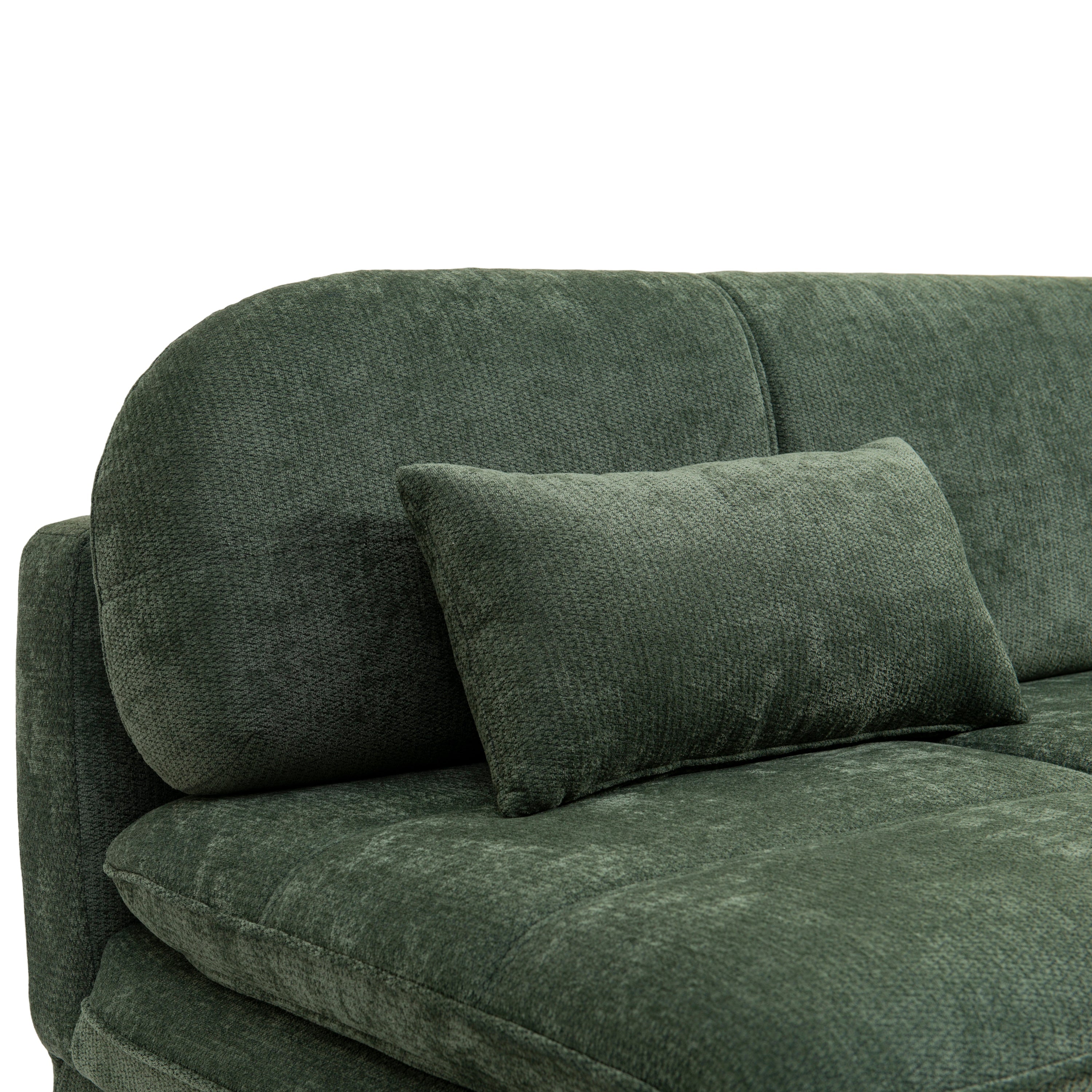 CILA Upholstered Sofa Bench – Green