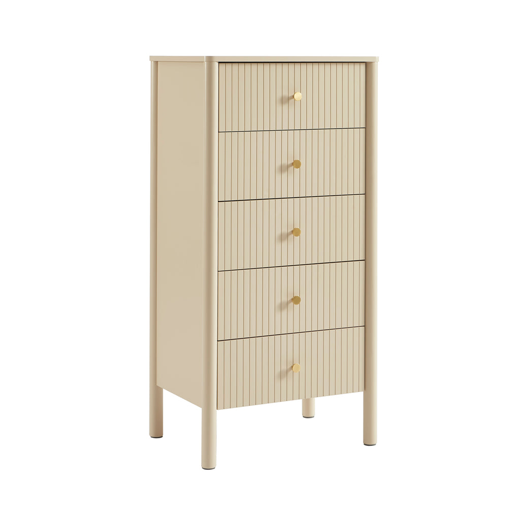 CLEO Lacquered Chest of Drawers – Beige