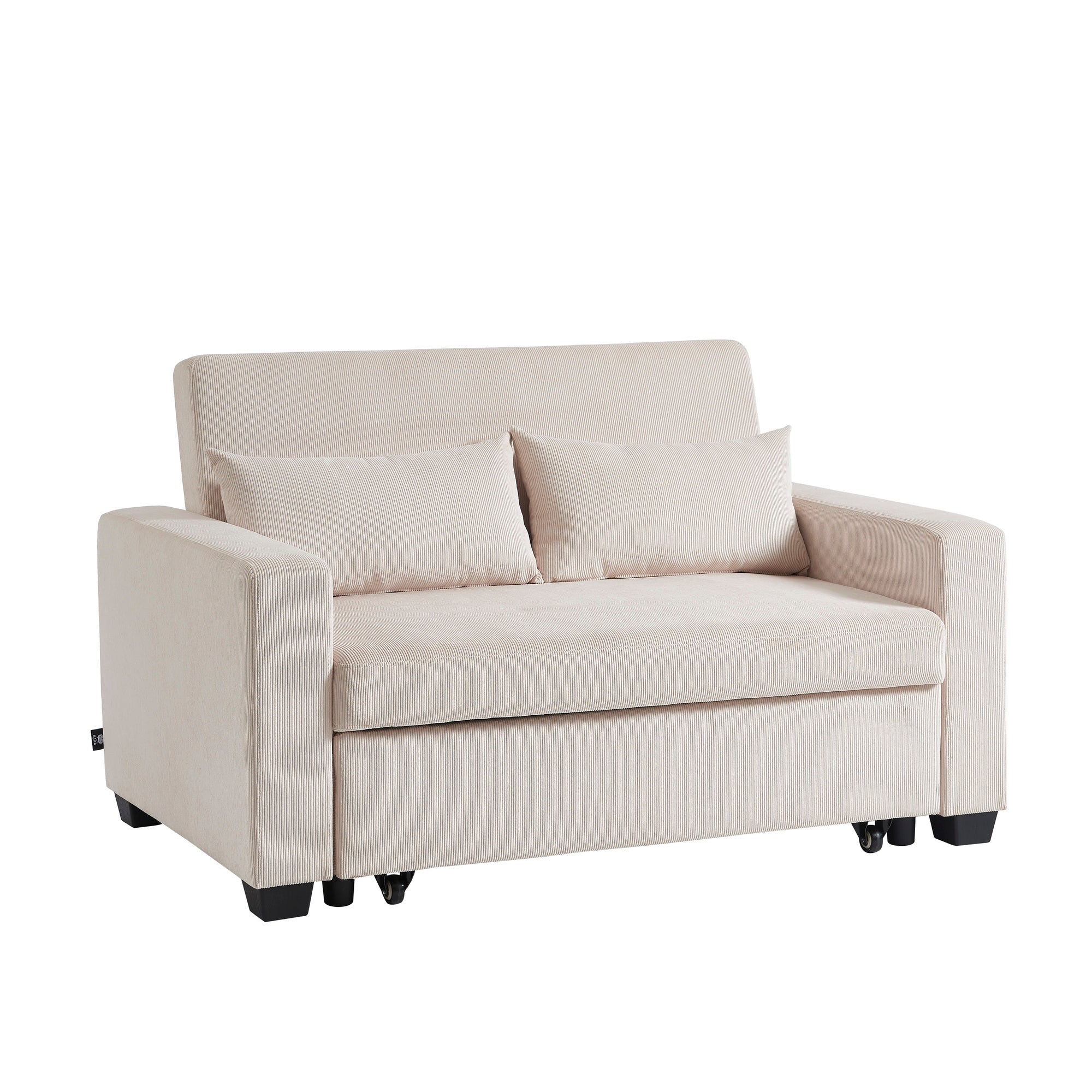 EVA 67" Convertible Sofa Bed - Beige