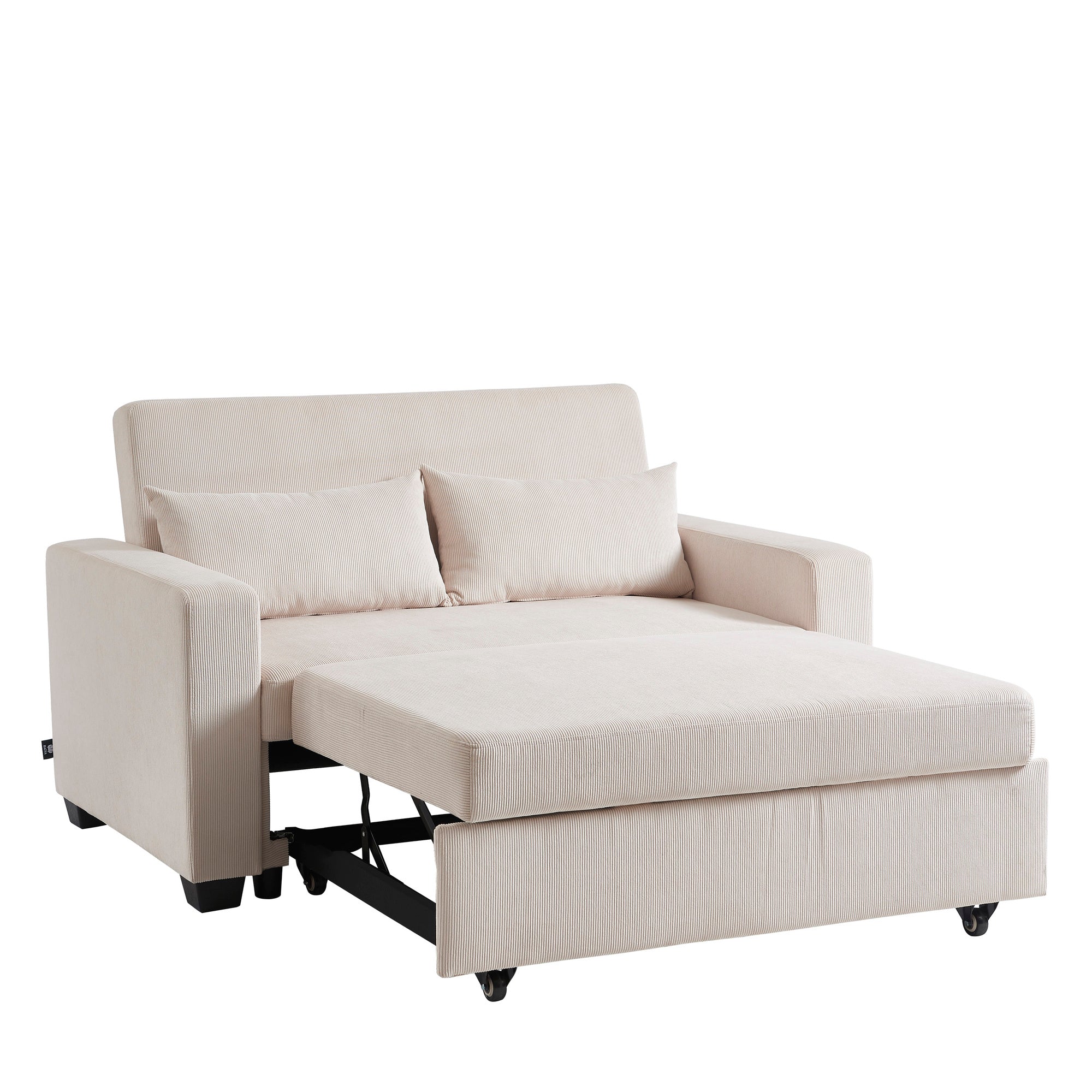 EVA 67" Convertible Sofa Bed - Beige