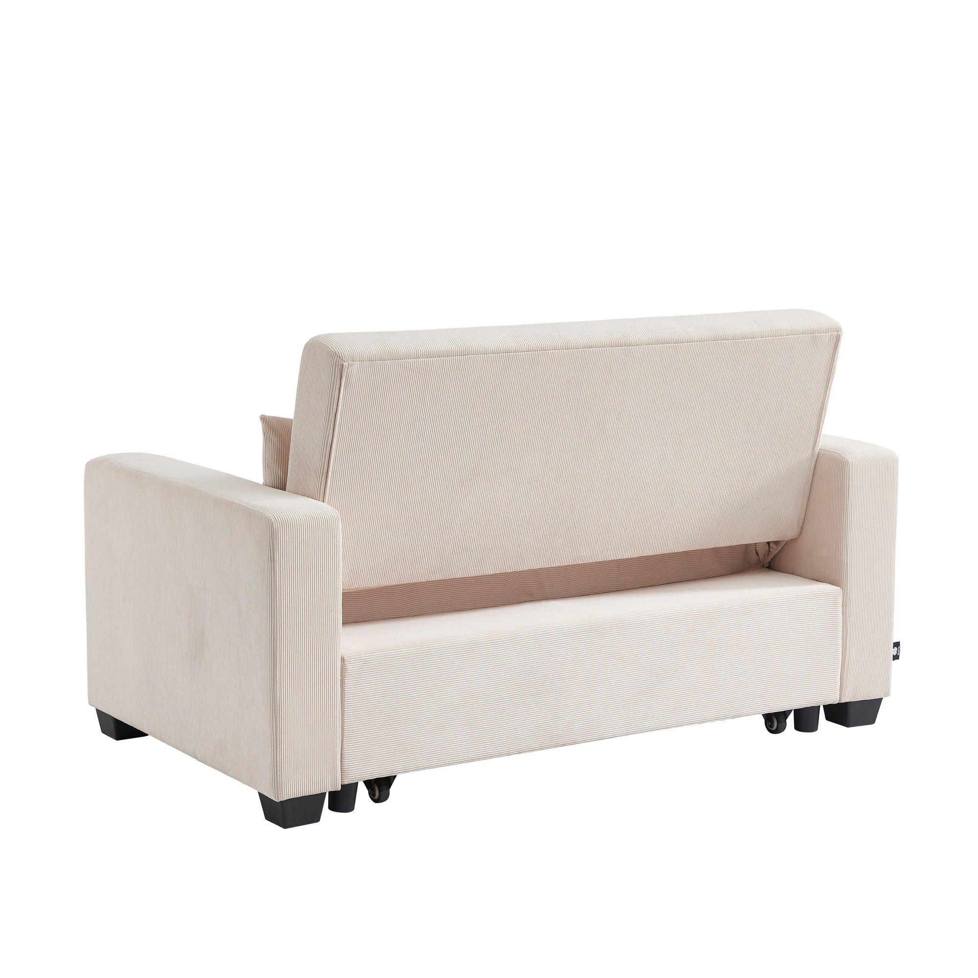 EVA 67" Convertible Sofa Bed - Beige