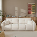 COMO Fabric Convertible Straight Sofa – Beige