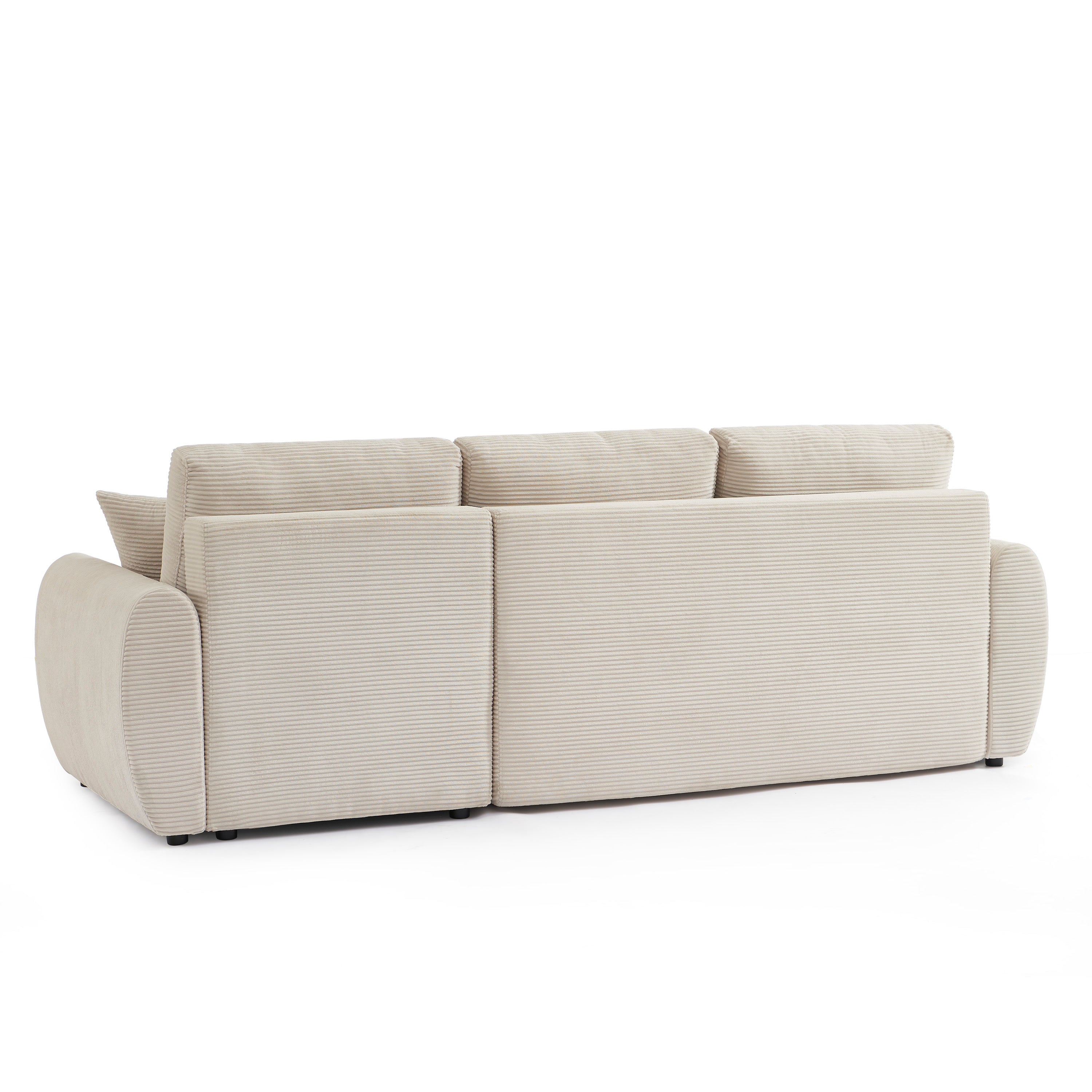 DANILO Fabric Corner Sofa – Beige