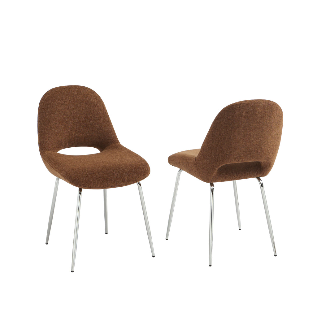 DOON Dining Chair Set - Brown