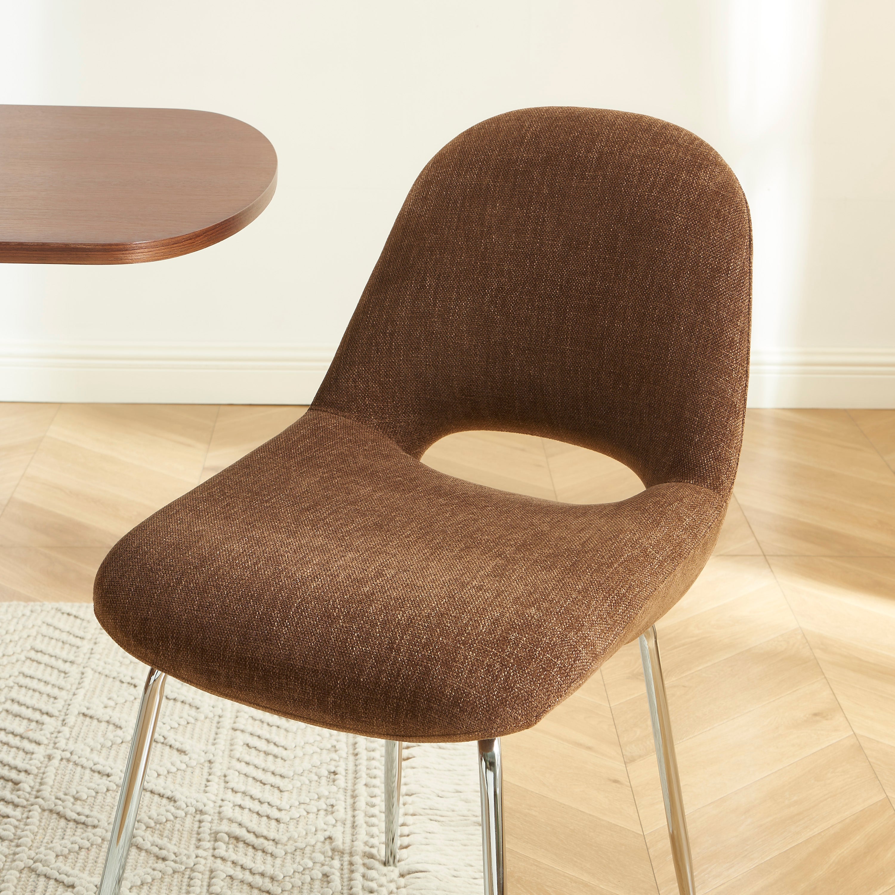 DOON Dining Chair Set - Brown
