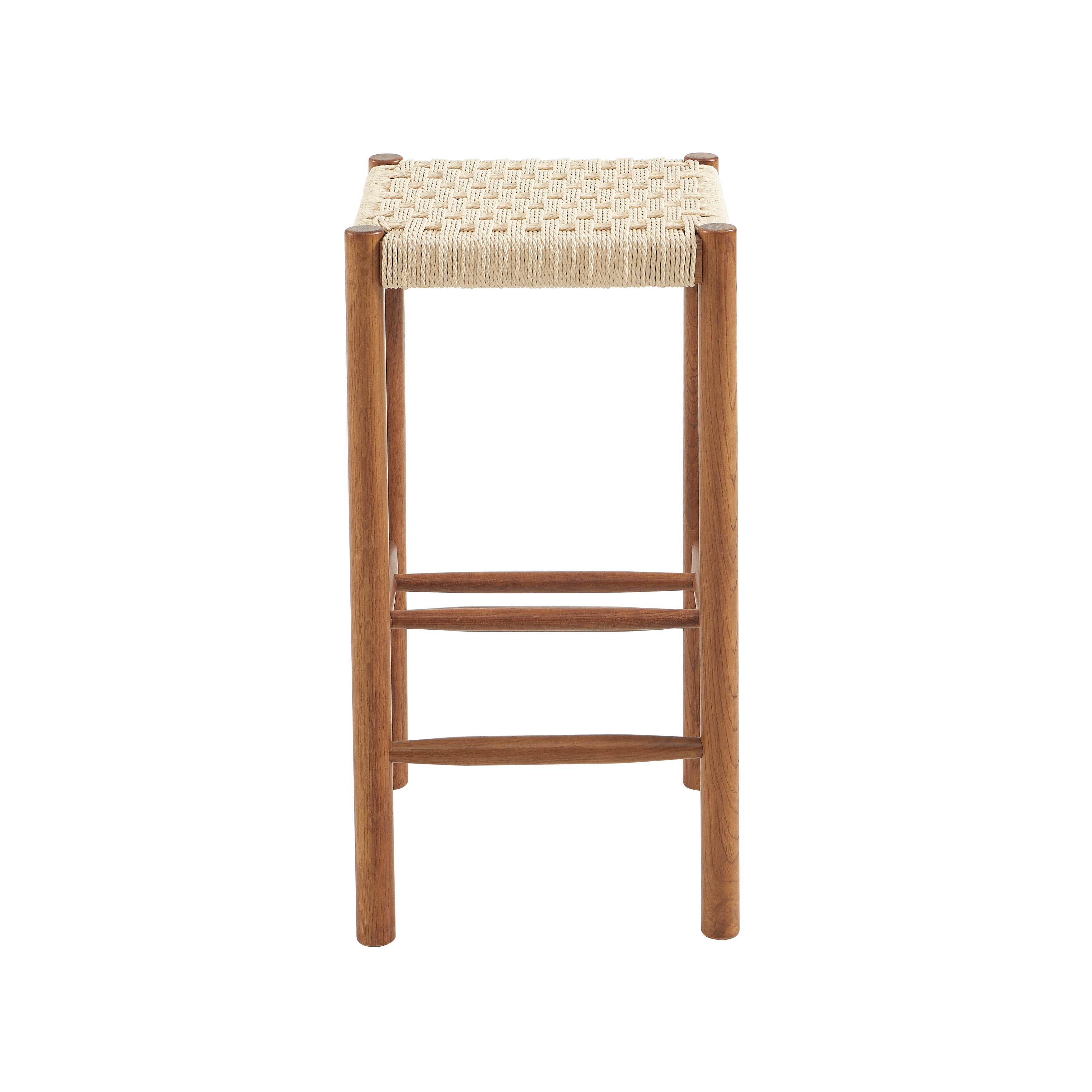 ELLIO Stool Set - Dark Wood