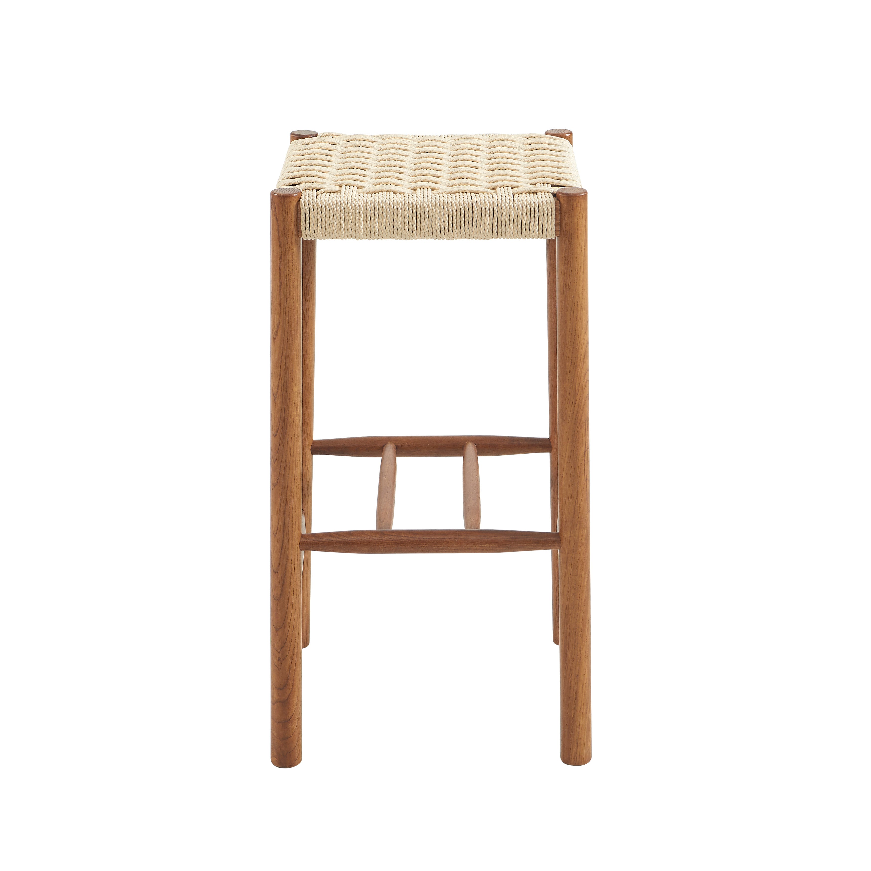 ELLIO Stool Set - Dark Wood