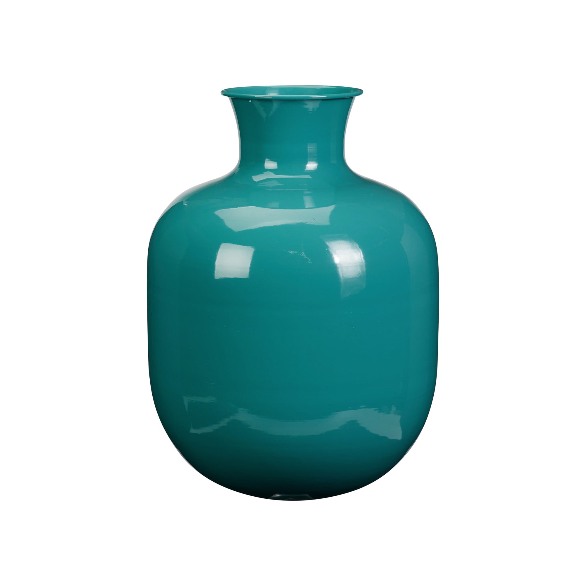 ERI Metal Vase 16"  - Blue