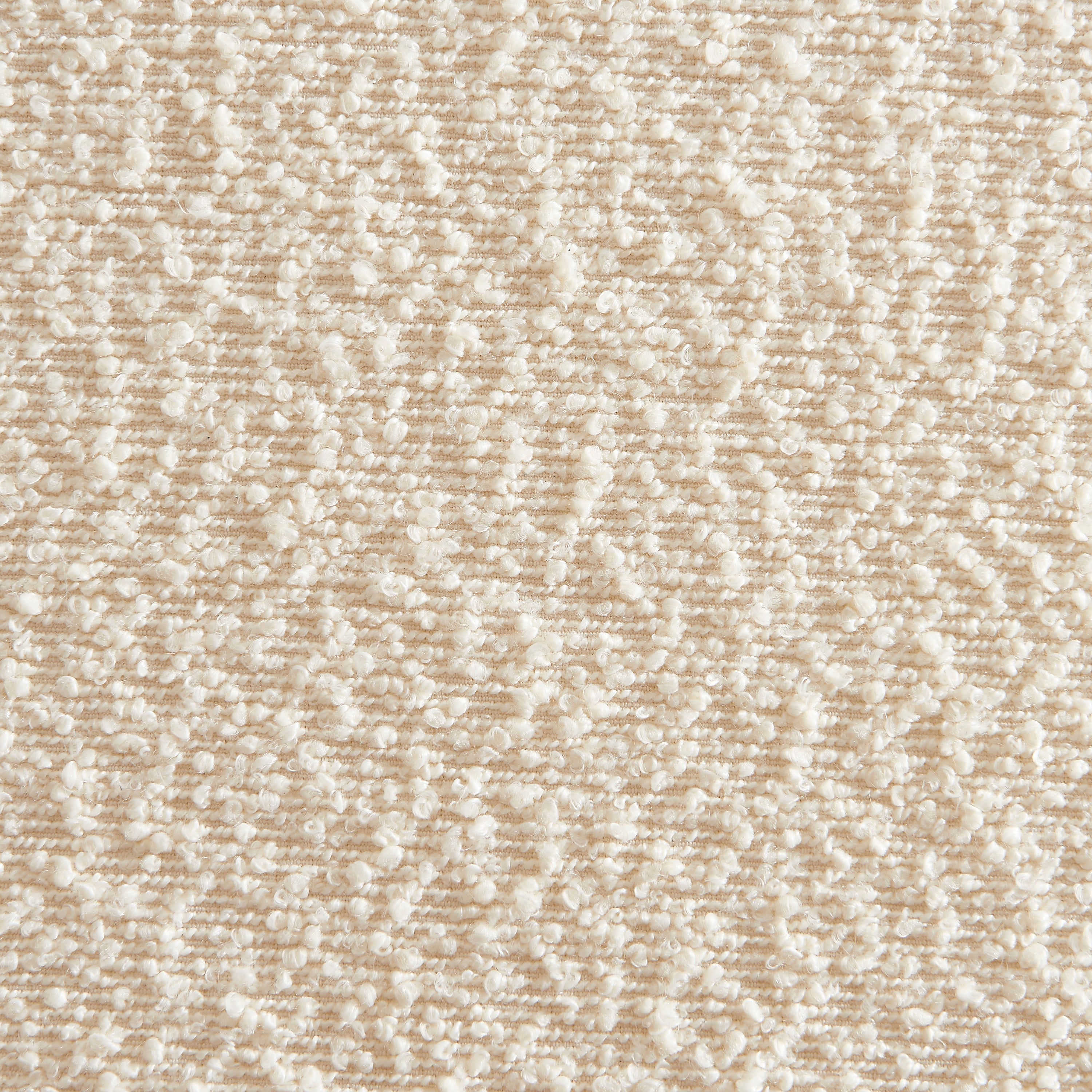 Set of 2 Chairs FRIDA Fabric bouclette - Beige