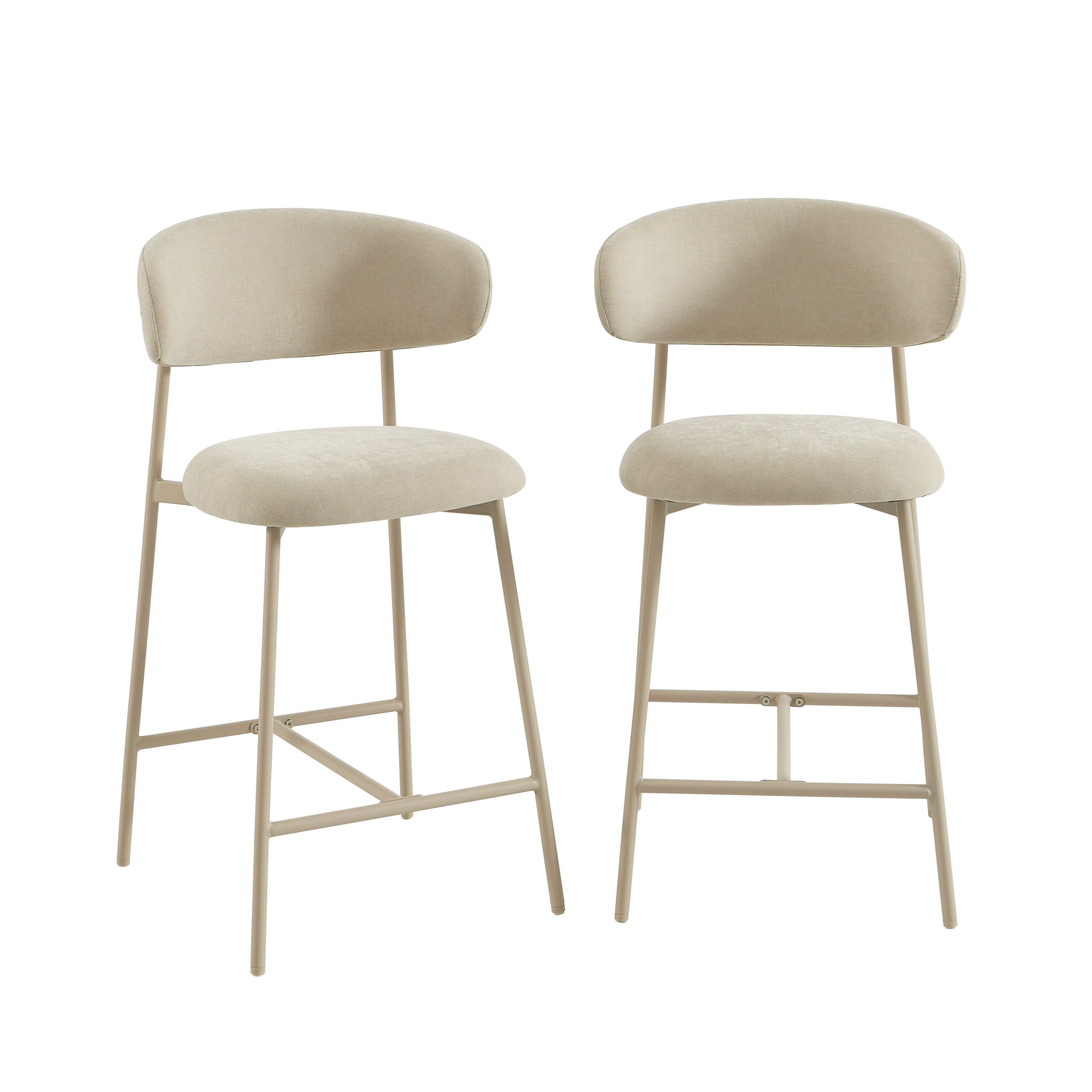 GALLY Stool Set - Full Beige