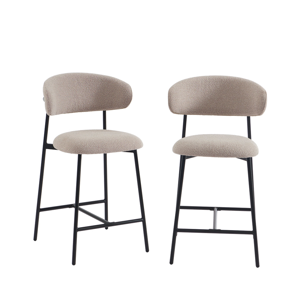 GALLY Stool Set - Greige Gray