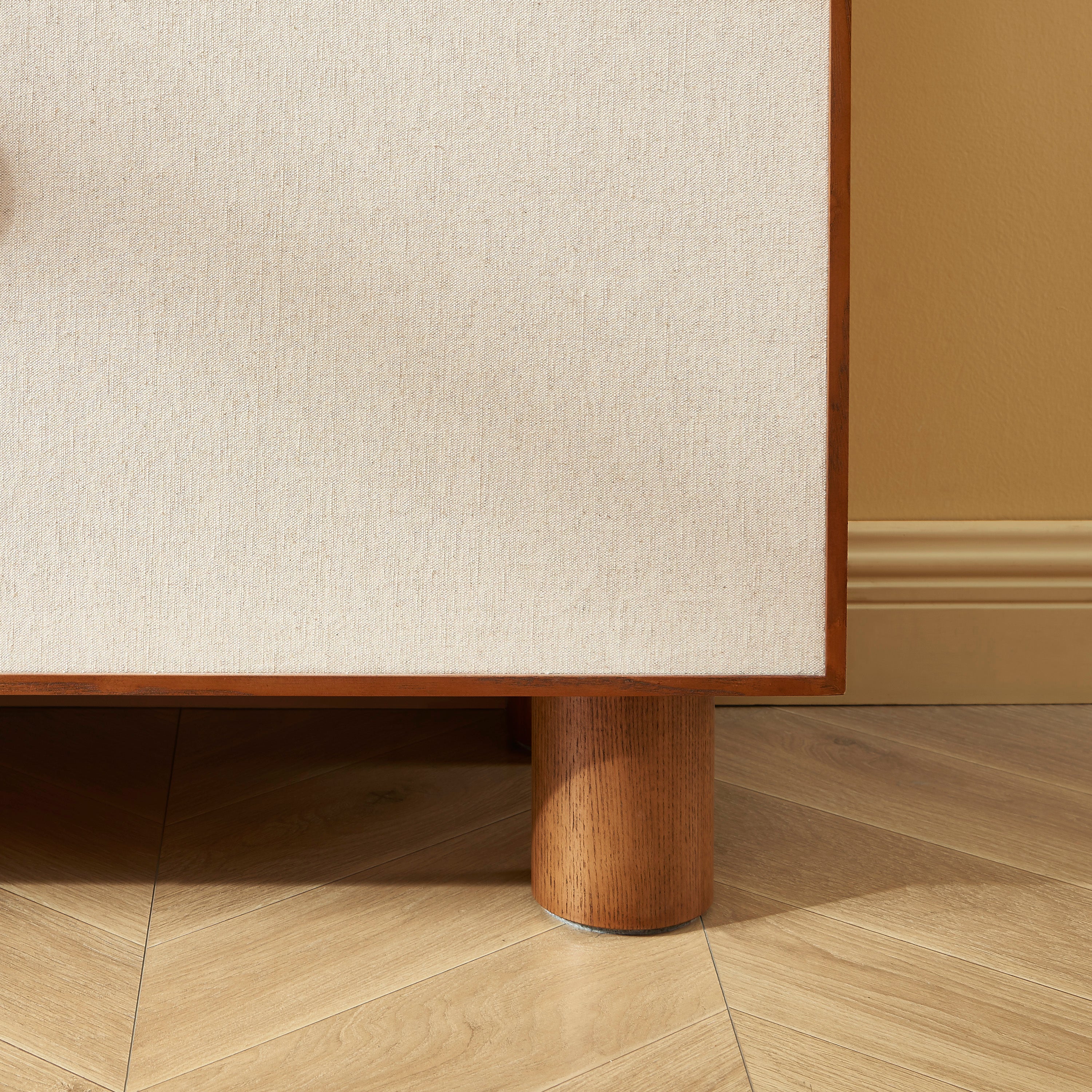 GASTON Wood Highboard with Storage