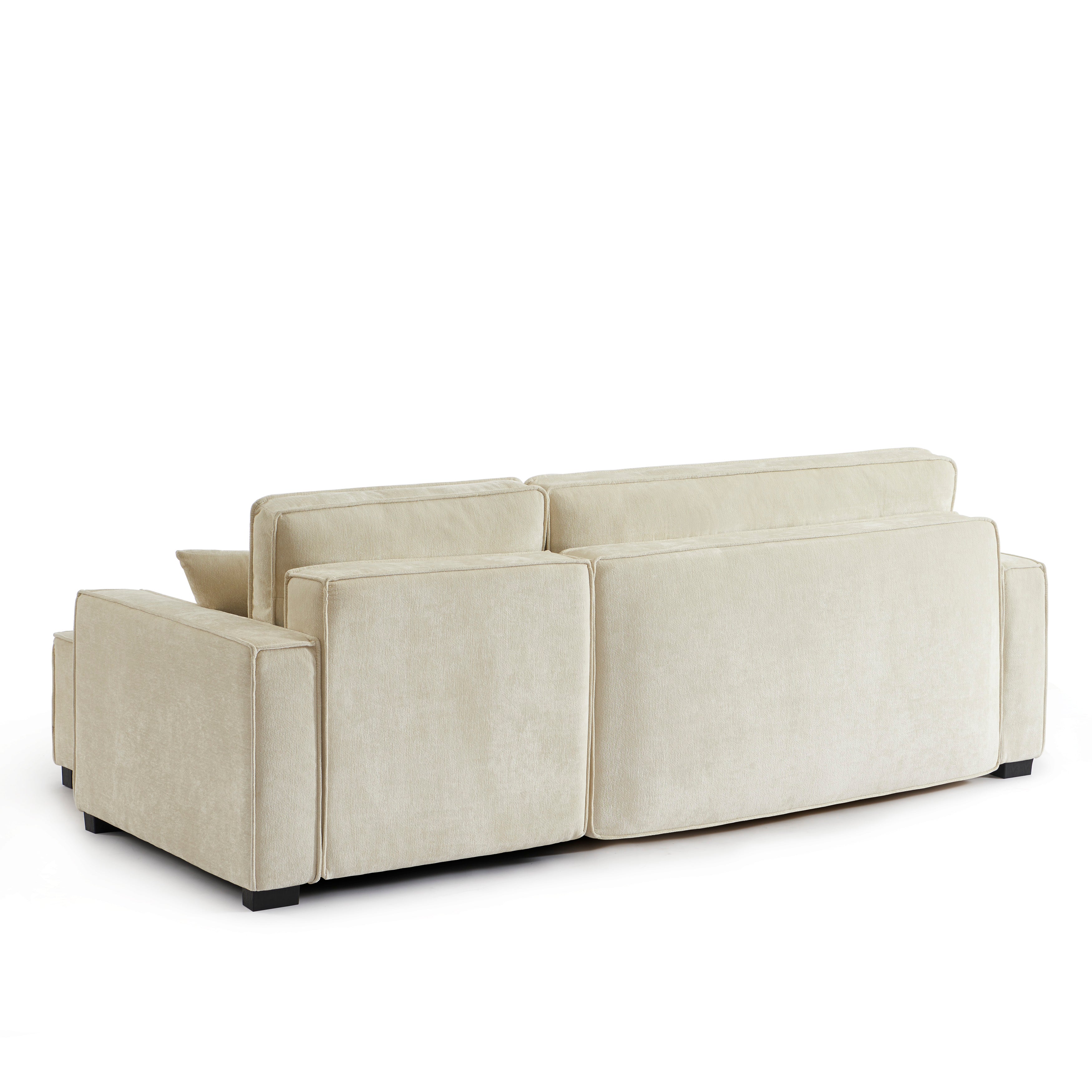 GAVI Fabric Corner Sofa – Beige