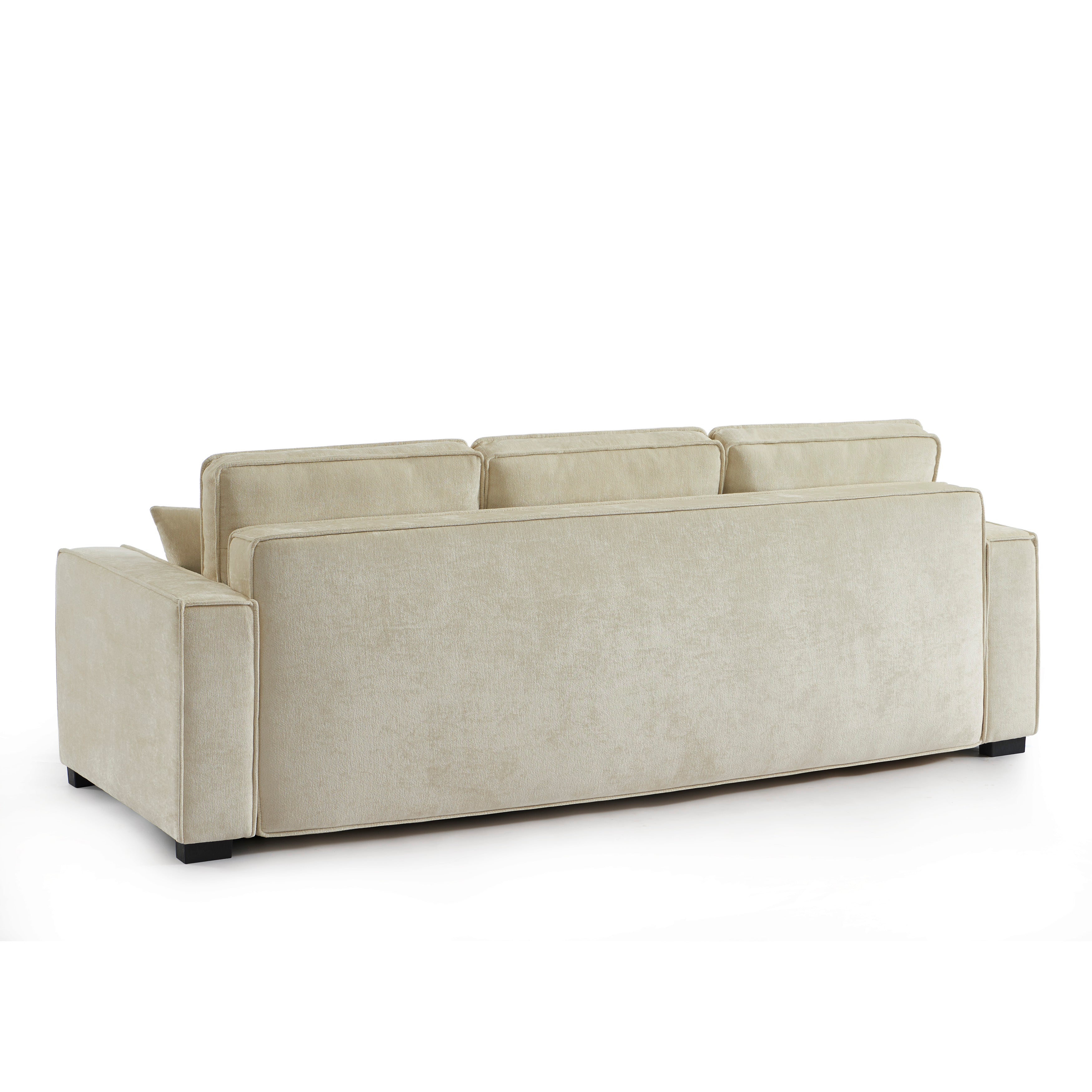 GAVI Fabric Straight Sofa – Beige