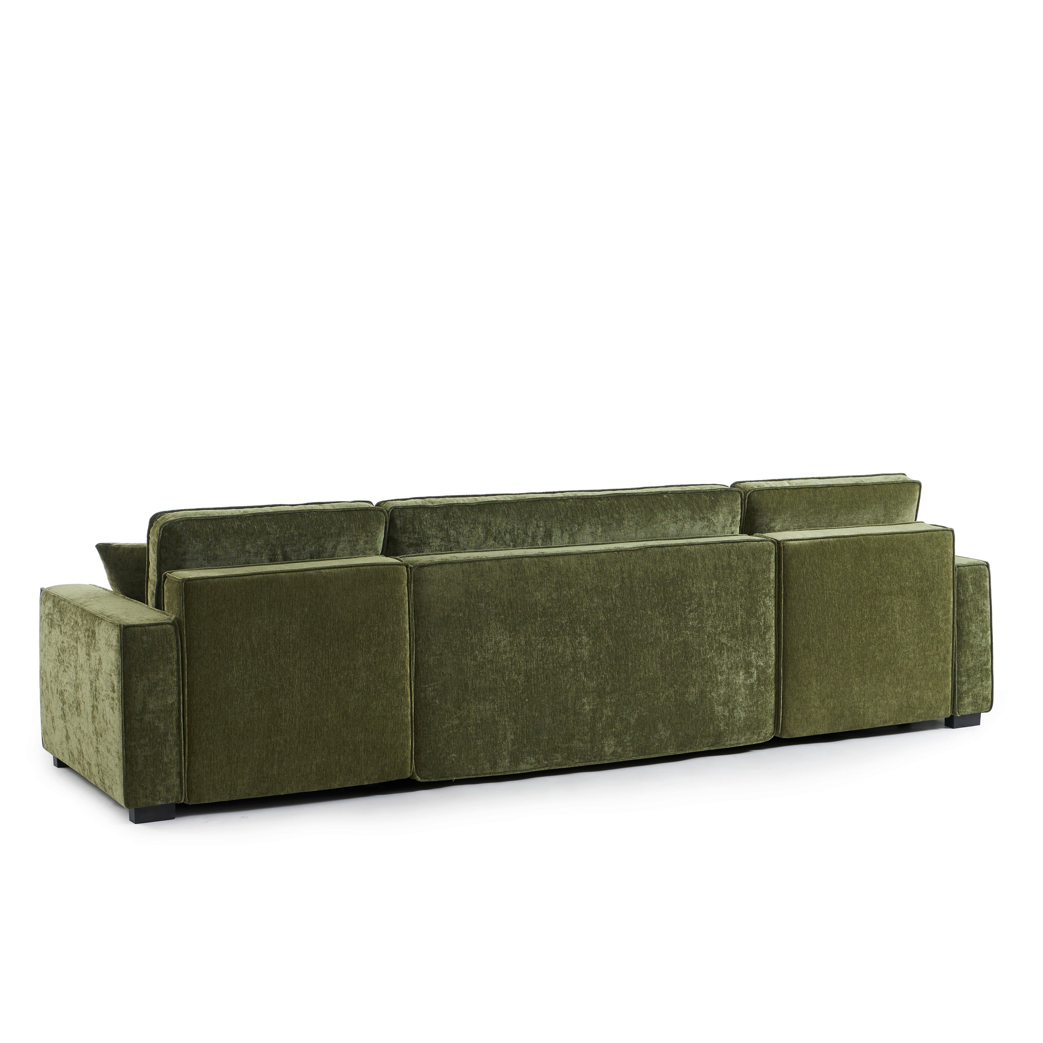 GAVI Fabric Panoramic Sofa – Green